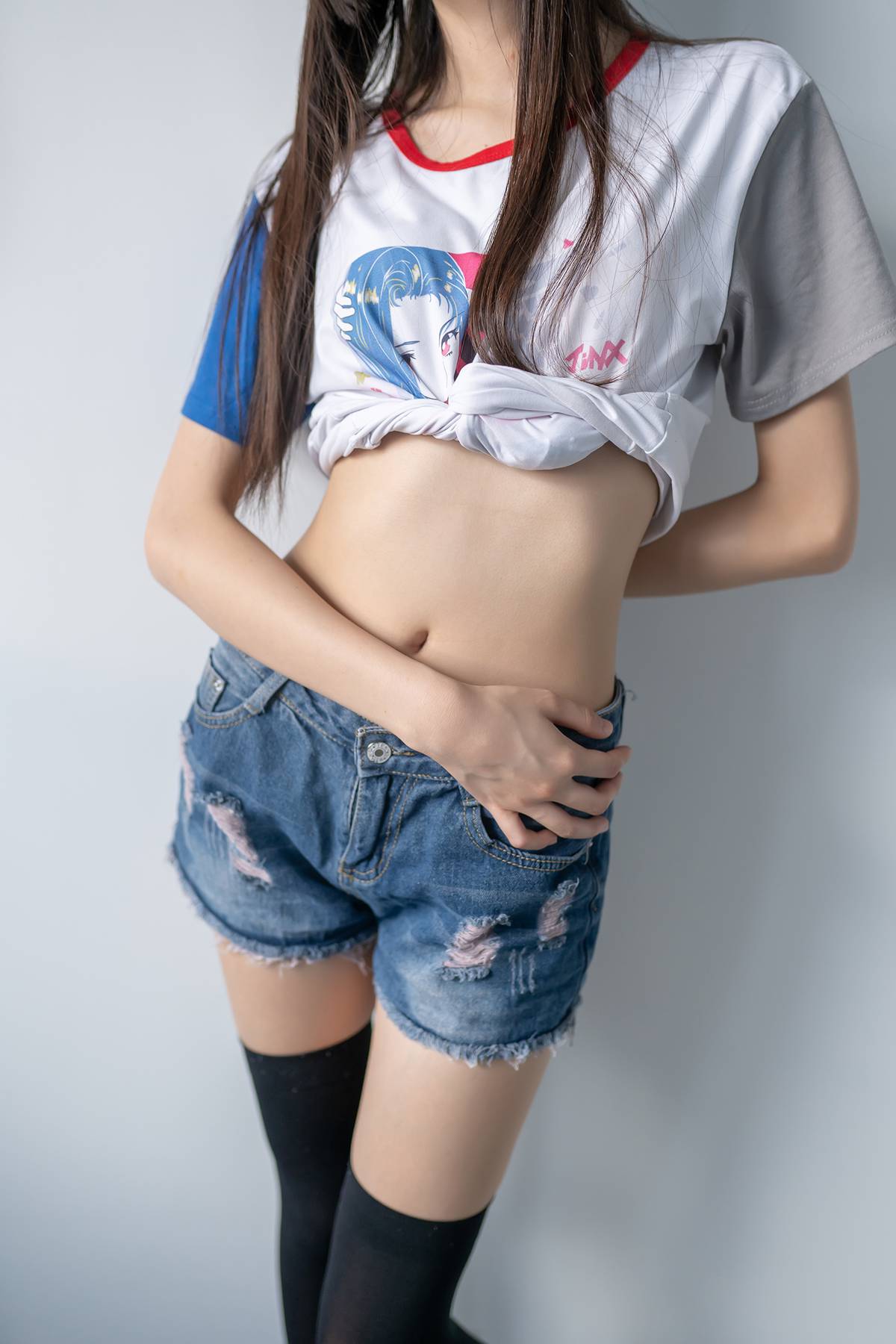 图片[34]-兔玩映画 B003 黑色半筒袜 在线浏览 – 速更版-美库