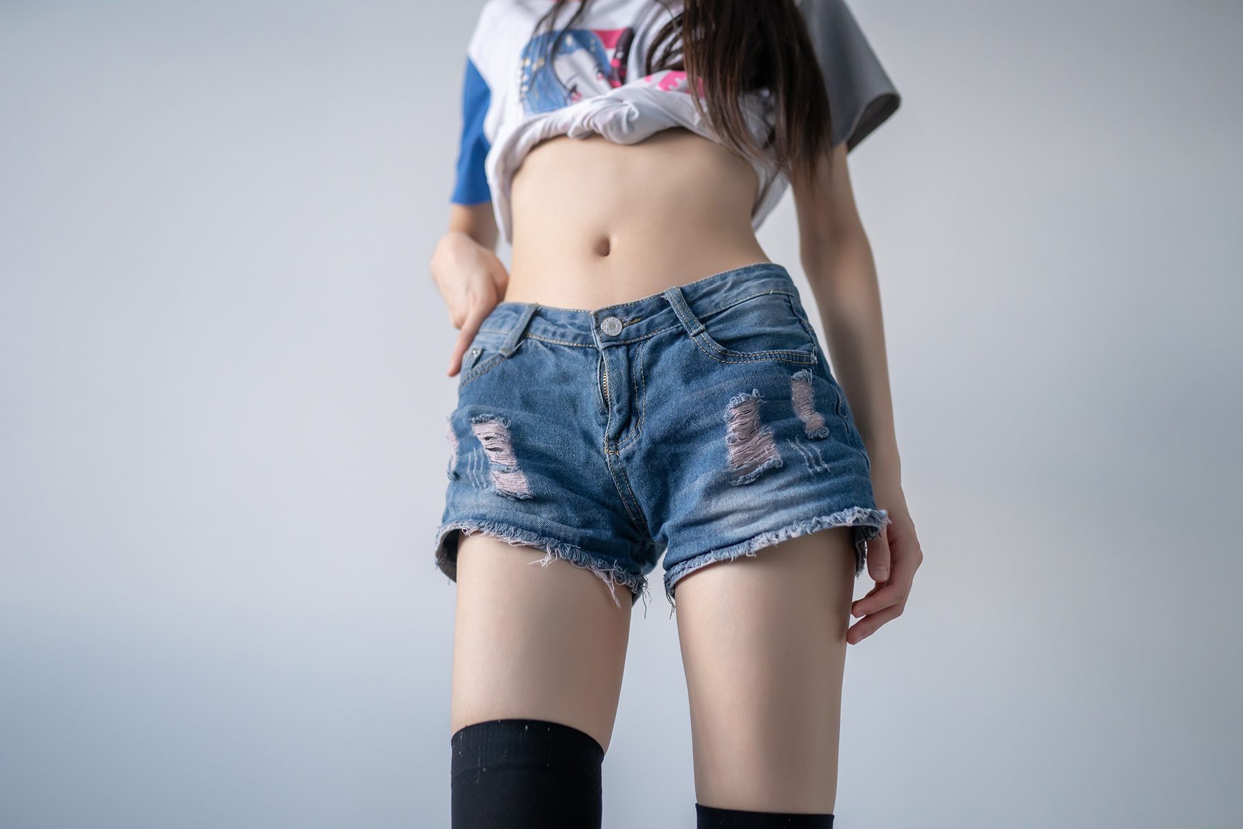 图片[38]-兔玩映画 B003 黑色半筒袜 在线浏览 – 速更版-美库