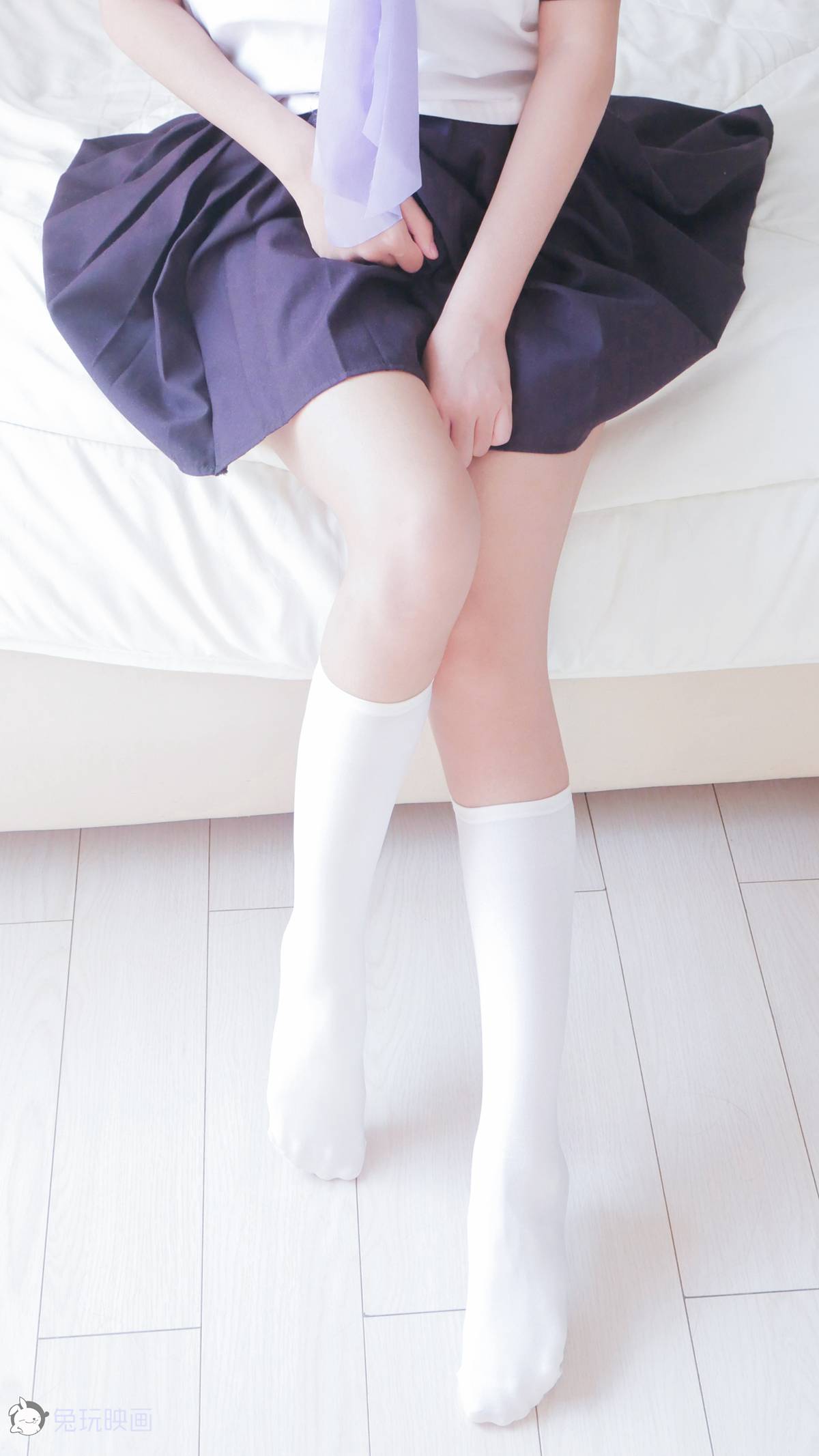 图片[26]-兔玩映画 B015 白白白半筒袜 在线浏览 – 速更版-美库