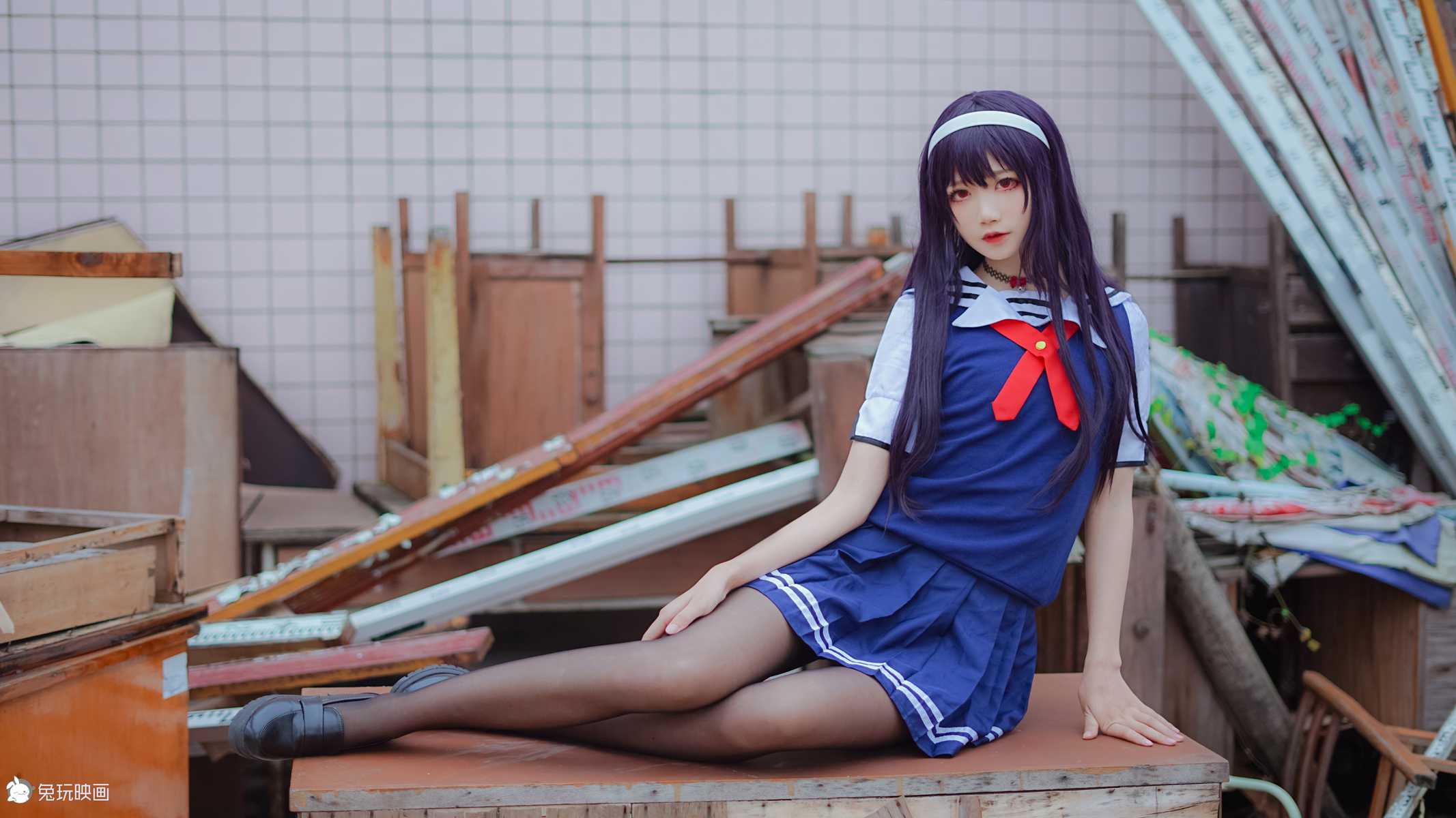 图片[11]-兔玩映画 B020 五更百鬼 黑丝赛高 在线浏览 – 速更版-美库