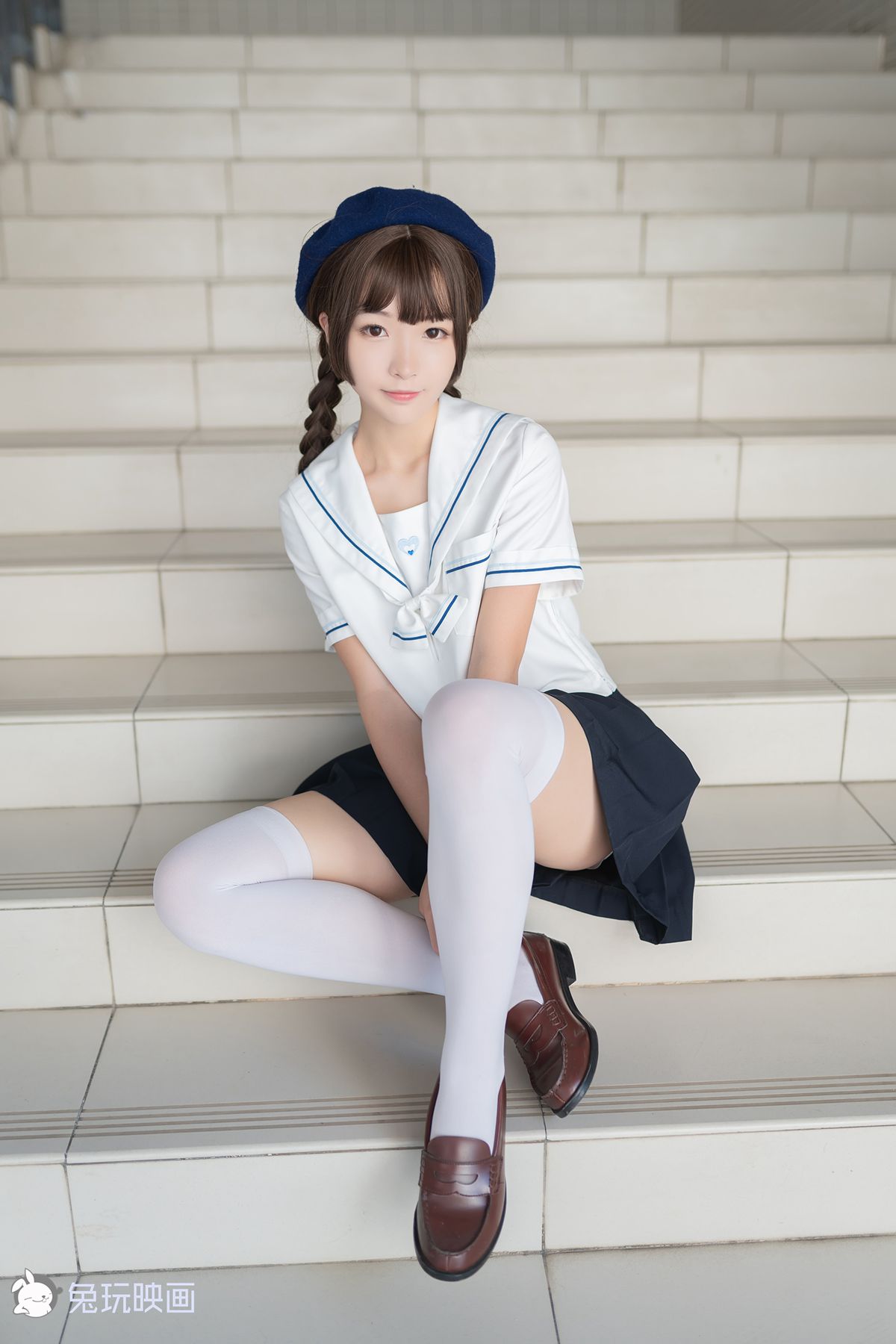 图片[23]-兔玩映画 B033 楼梯上的白丝少女 在线浏览 – 速更版-美库