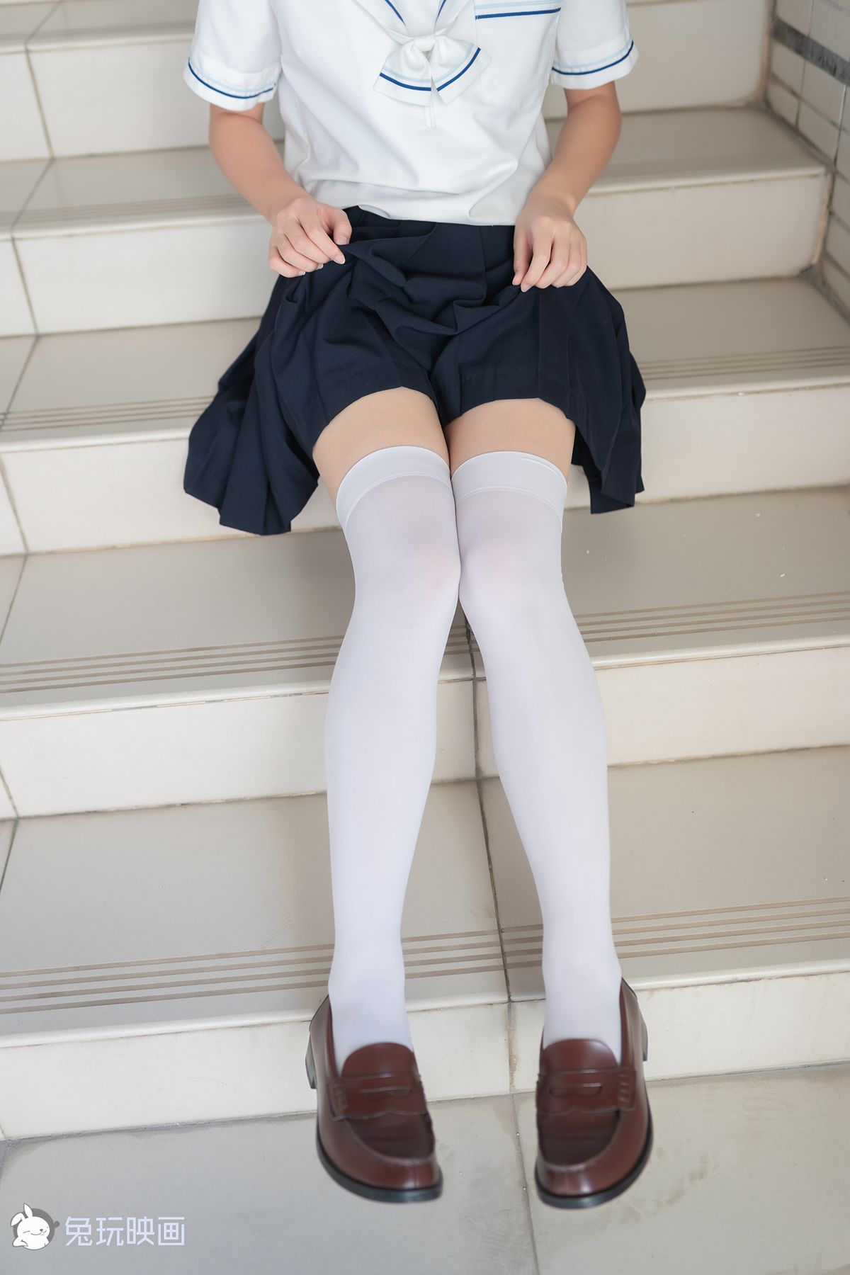 图片[26]-兔玩映画 B033 楼梯上的白丝少女 在线浏览 – 速更版-美库