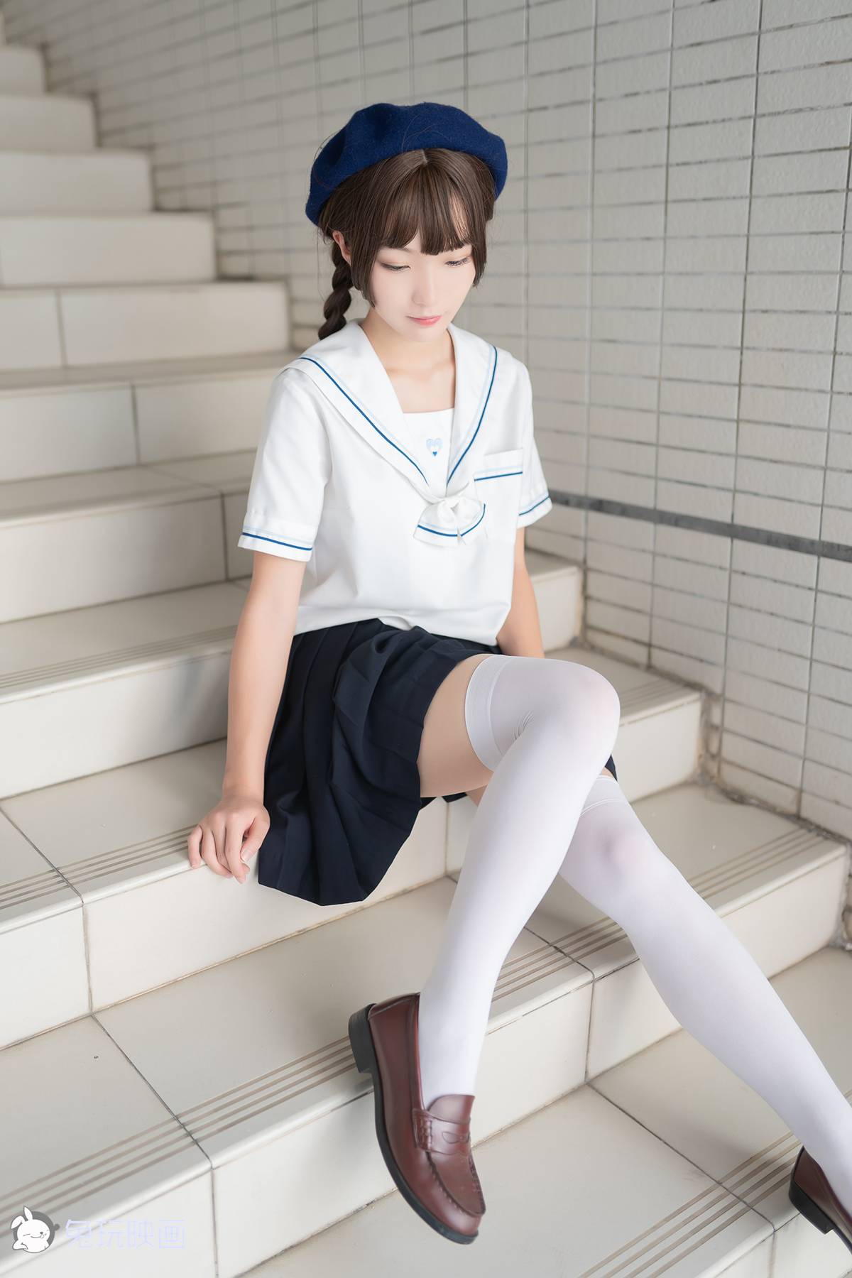 图片[32]-兔玩映画 B033 楼梯上的白丝少女 在线浏览 – 速更版-美库
