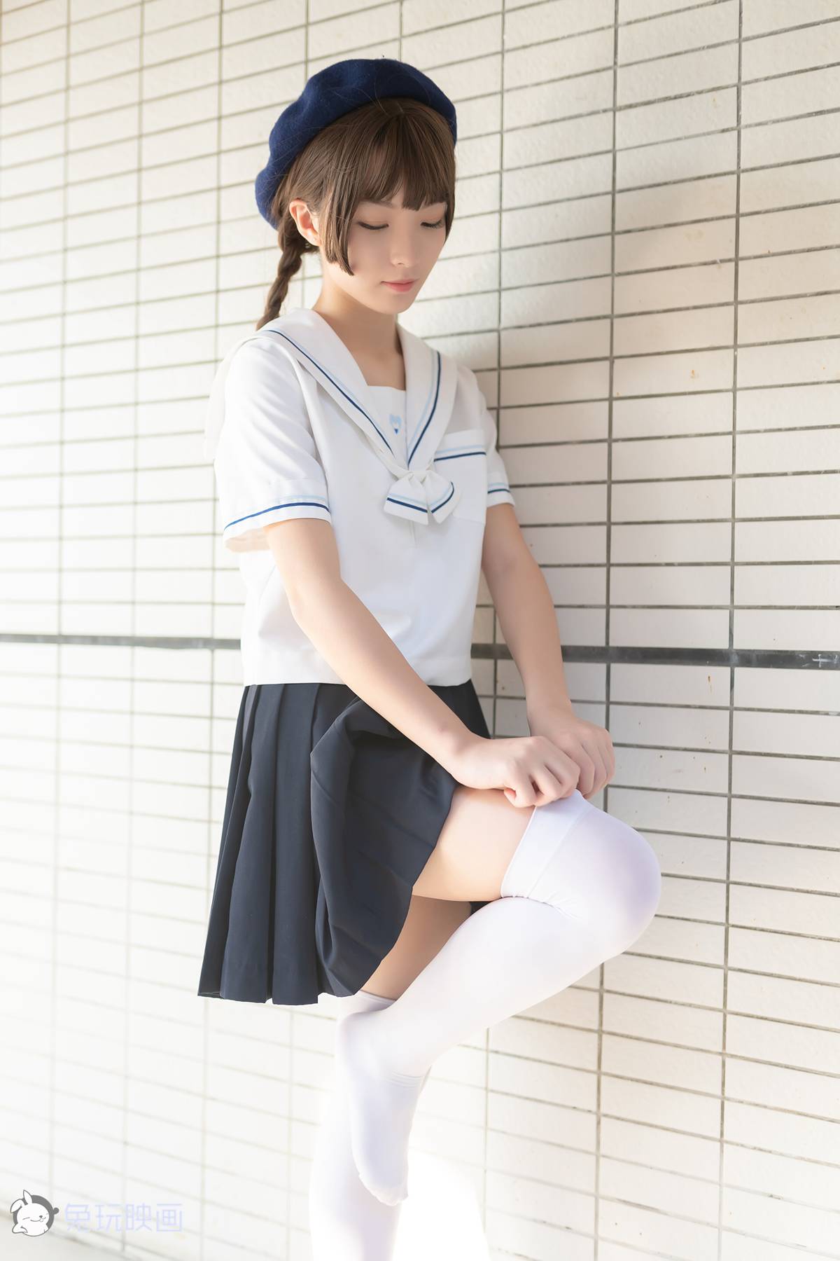 图片[33]-兔玩映画 B033 楼梯上的白丝少女 在线浏览 – 速更版-美库