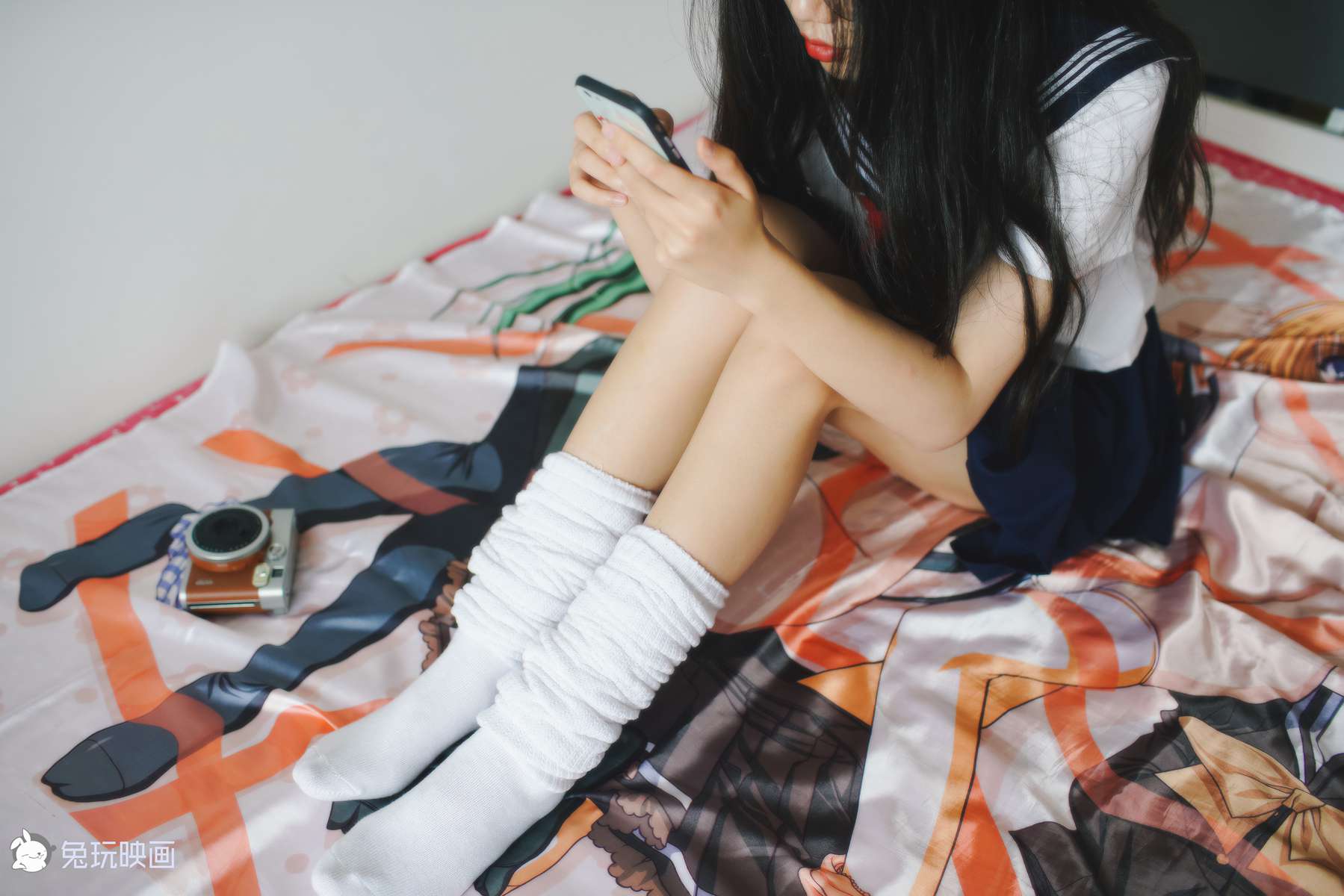 图片[13]-兔玩映画 B042 制服泡泡袜 在线浏览 – 速更版-美库