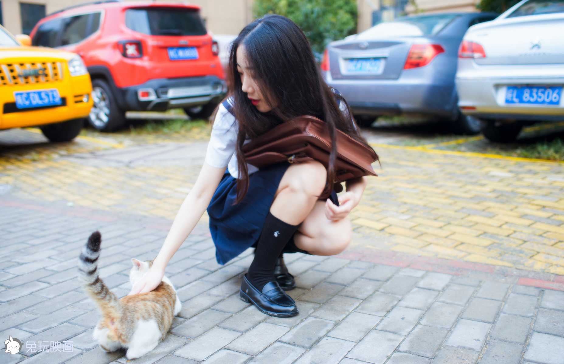 图片[15]-兔玩映画 B042 制服泡泡袜 在线浏览 – 速更版-美库