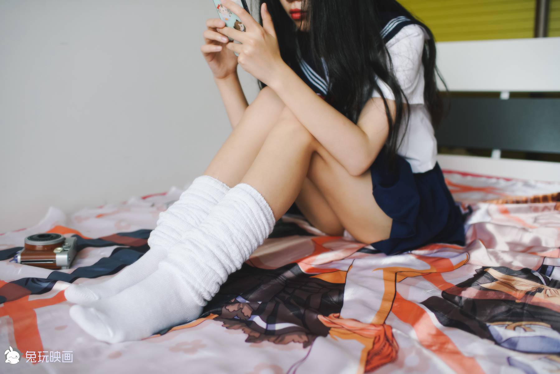 图片[17]-兔玩映画 B042 制服泡泡袜 在线浏览 – 速更版-美库