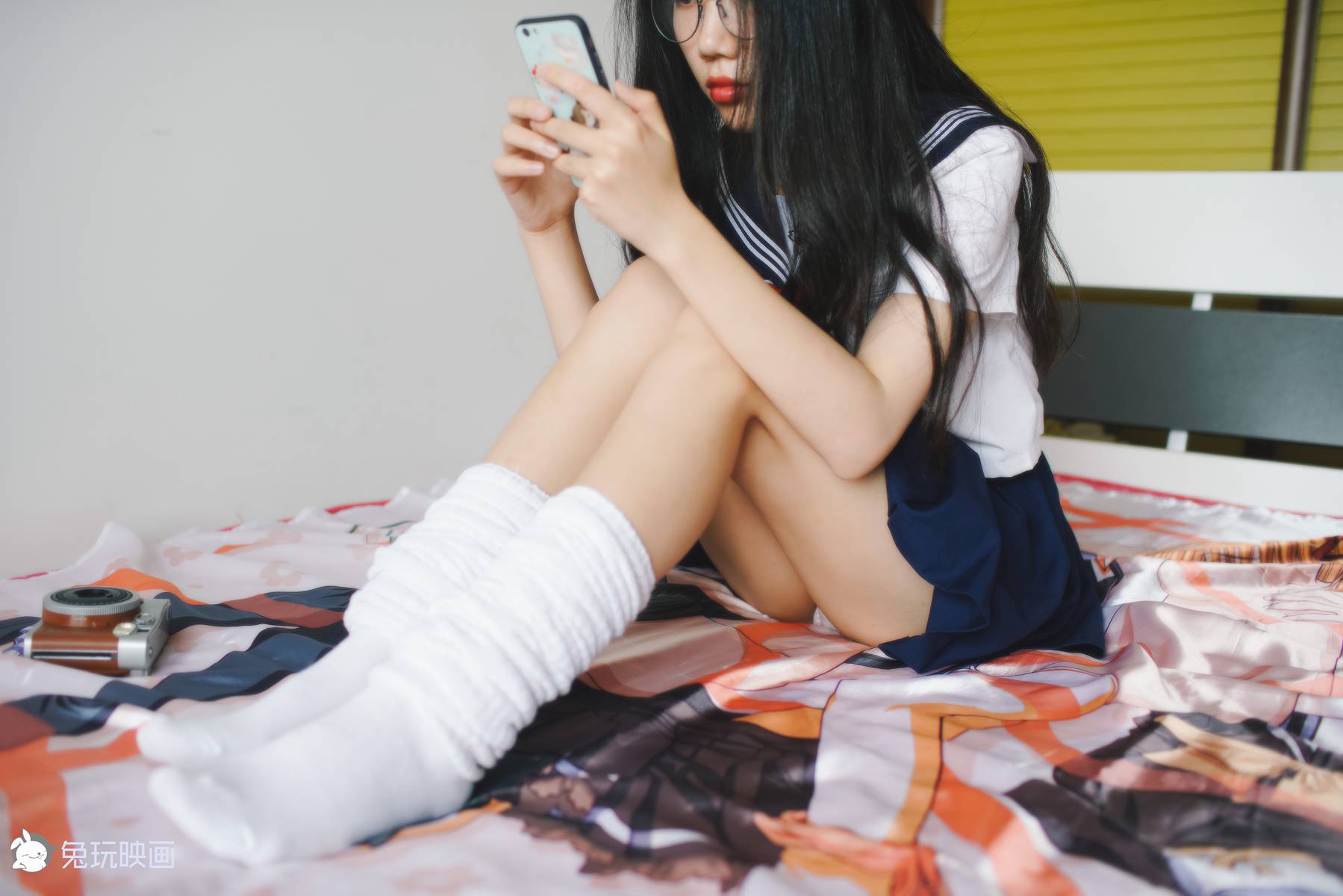 图片[21]-兔玩映画 B042 制服泡泡袜 在线浏览 – 速更版-美库