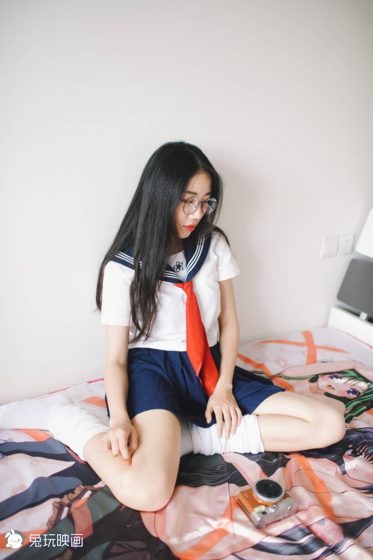 图片[23]-兔玩映画 B042 制服泡泡袜 在线浏览 – 速更版-美库