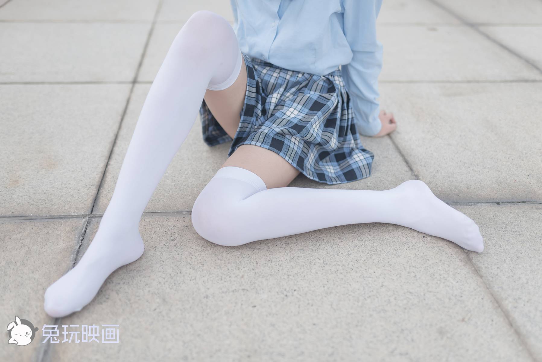 图片[33]-兔玩映画 B048 白丝格裙 在线浏览 – 速更版-美库