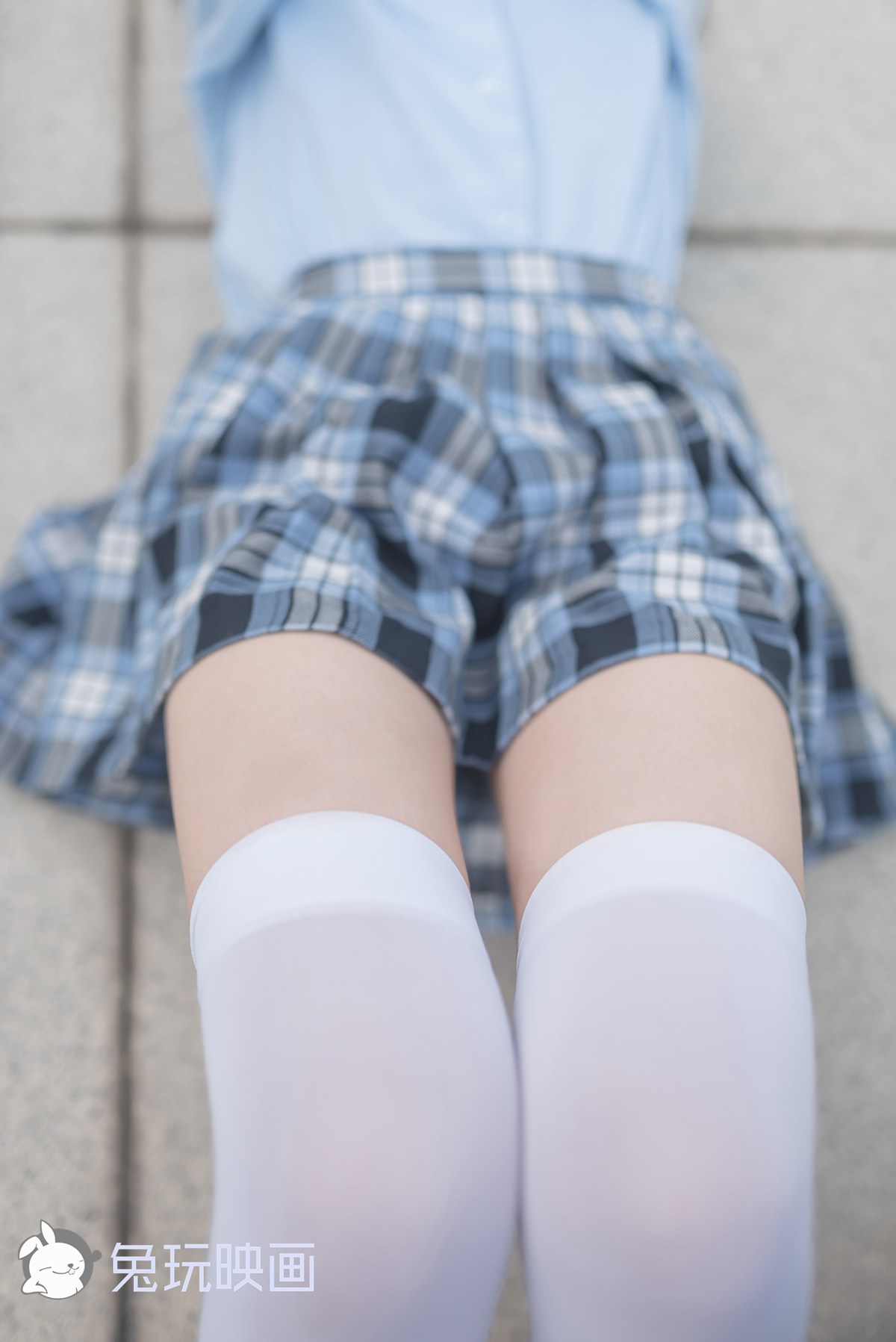 图片[34]-兔玩映画 B048 白丝格裙 在线浏览 – 速更版-美库