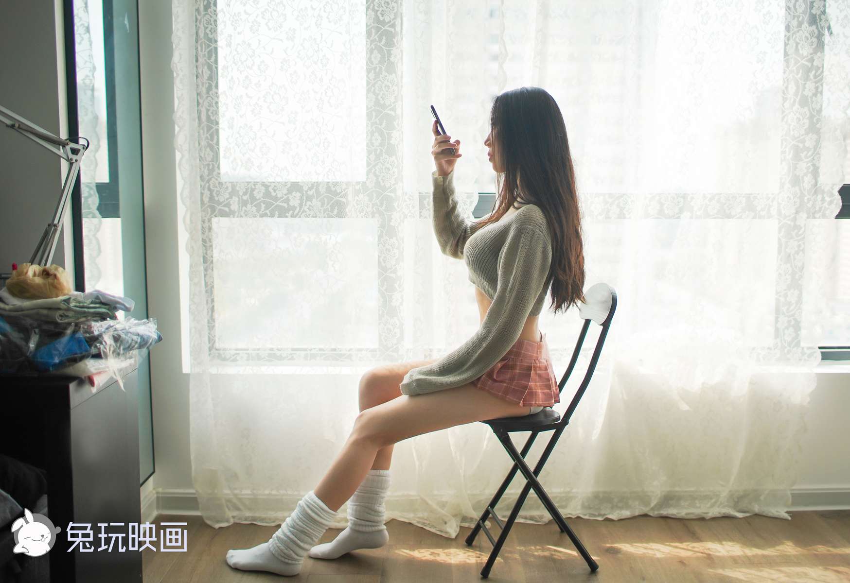 图片[12]-兔玩映画 B077 毛衣短裙 在线浏览 – 速更版-美库