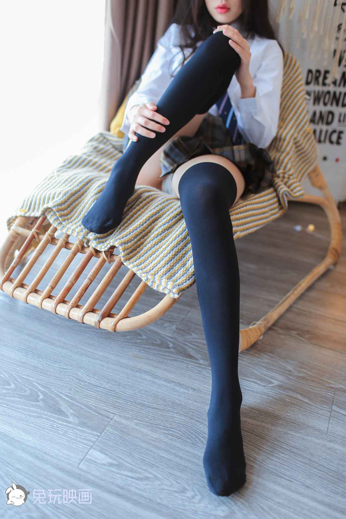 图片[10]-兔玩映画 B080 衬衫格裙 在线浏览 – 速更版-美库