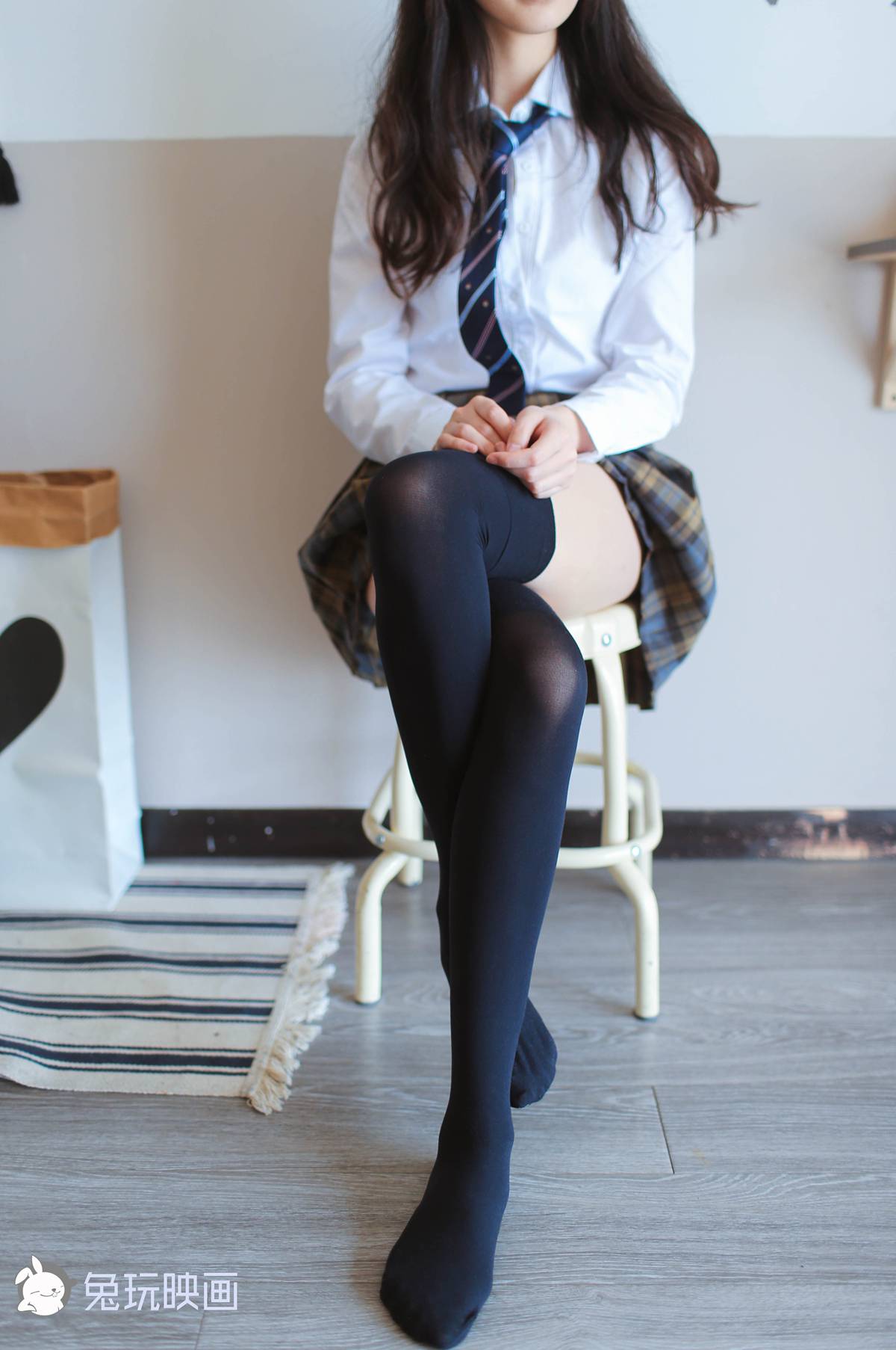 图片[14]-兔玩映画 B080 衬衫格裙 在线浏览 – 速更版-美库