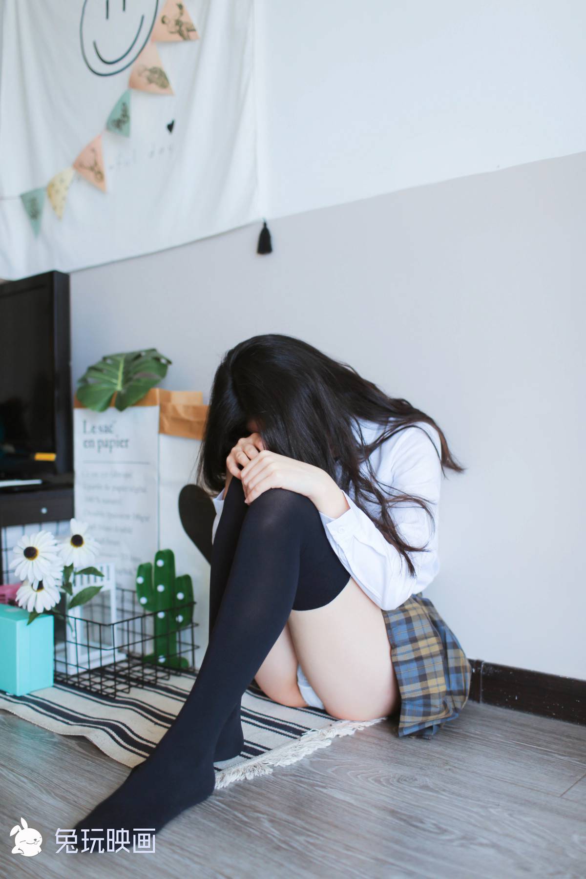 图片[19]-兔玩映画 B080 衬衫格裙 在线浏览 – 速更版-美库