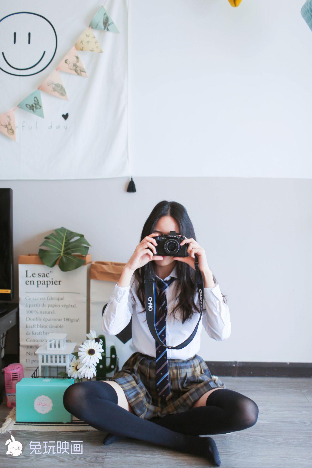 图片[28]-兔玩映画 B080 衬衫格裙 在线浏览 – 速更版-美库