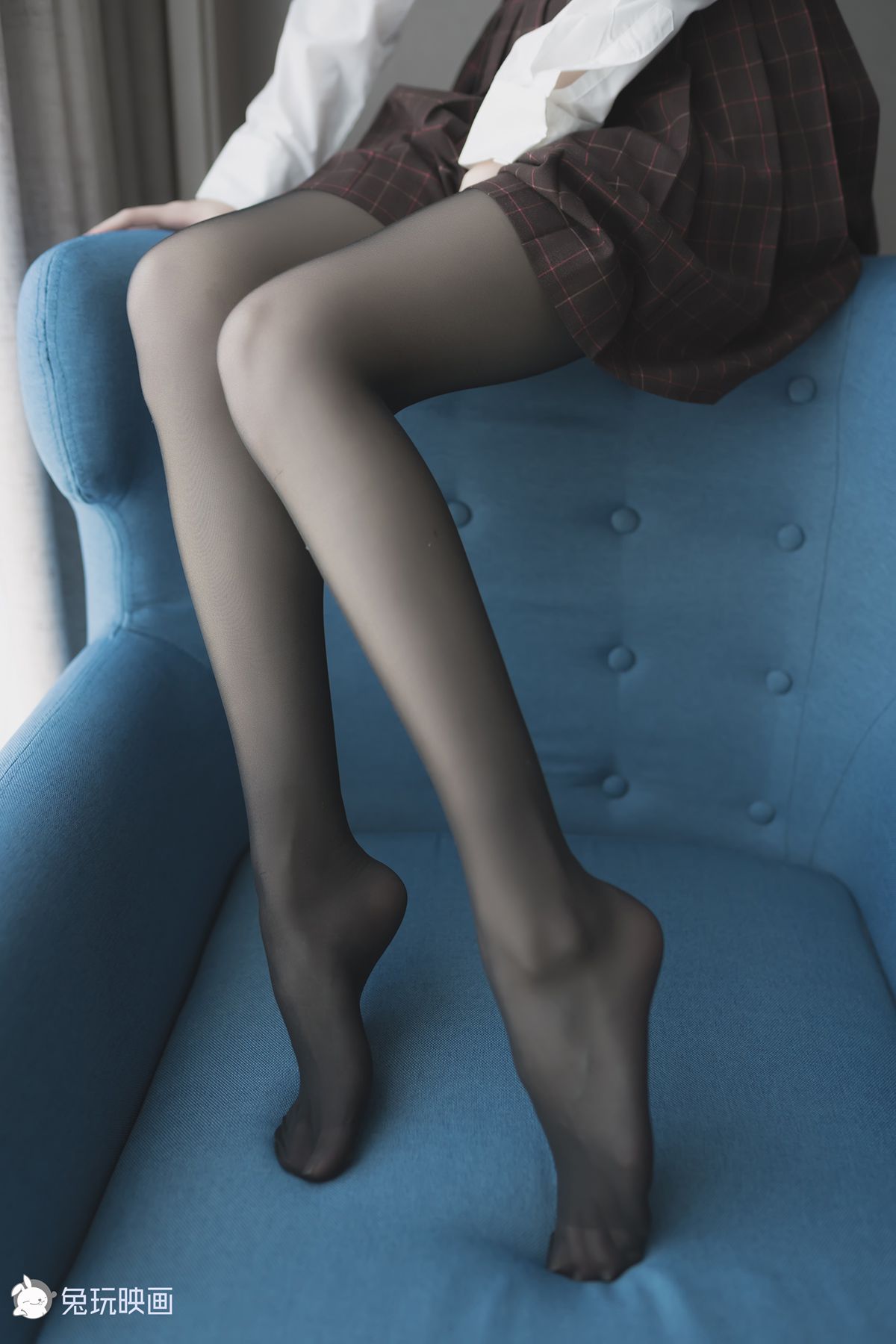 图片[28]-兔玩映画 B098 蓝椅子上的黑丝少女 在线浏览 – 速更版-美库
