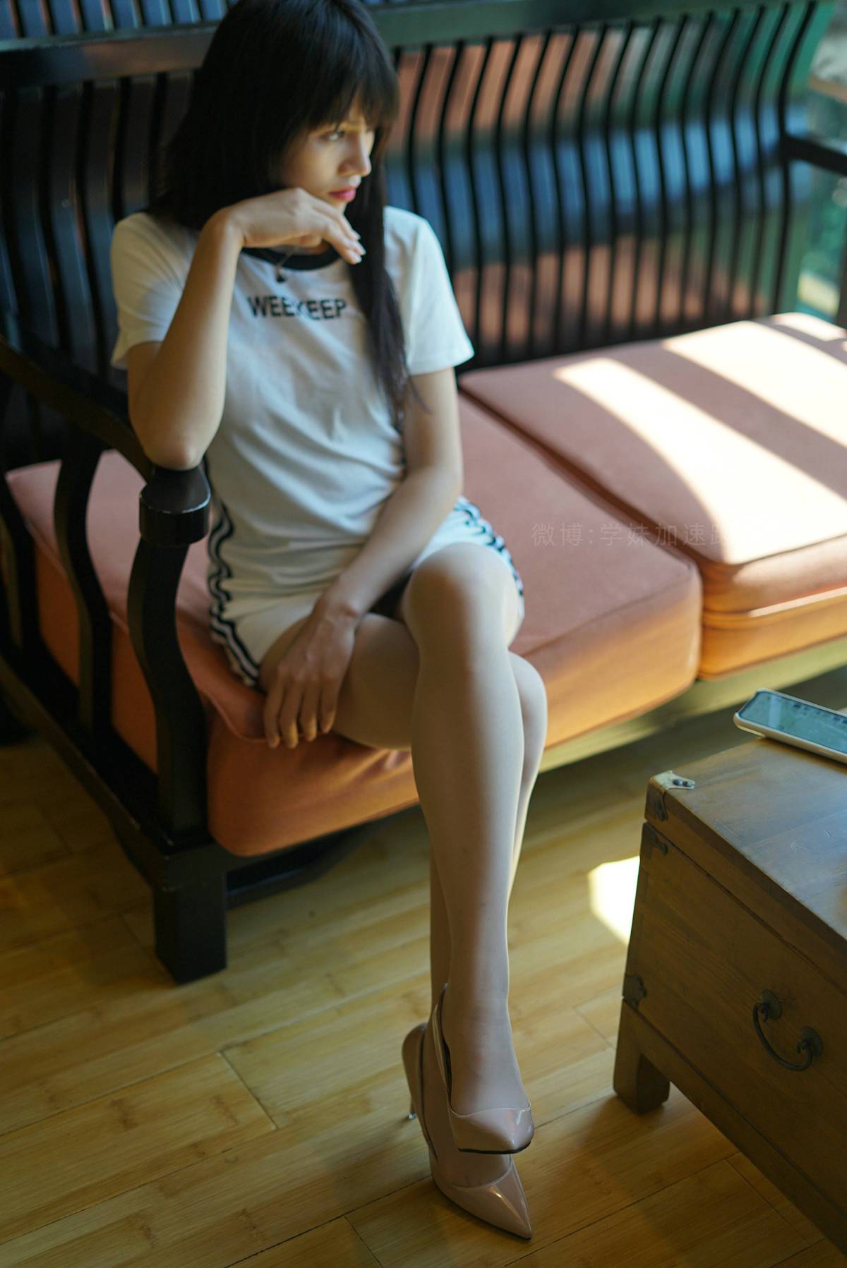 图片[89]-[学妹加速跑] XM063《咖啡店丝密事-敏儿》在线浏览 – 速更版-美库