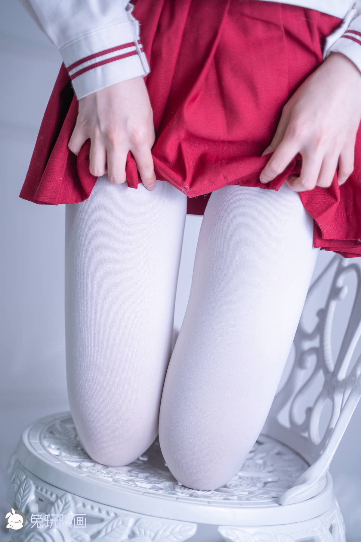 图片[10]-兔玩映画 C004 红裙与白丝 在线浏览 – 速更版-美库