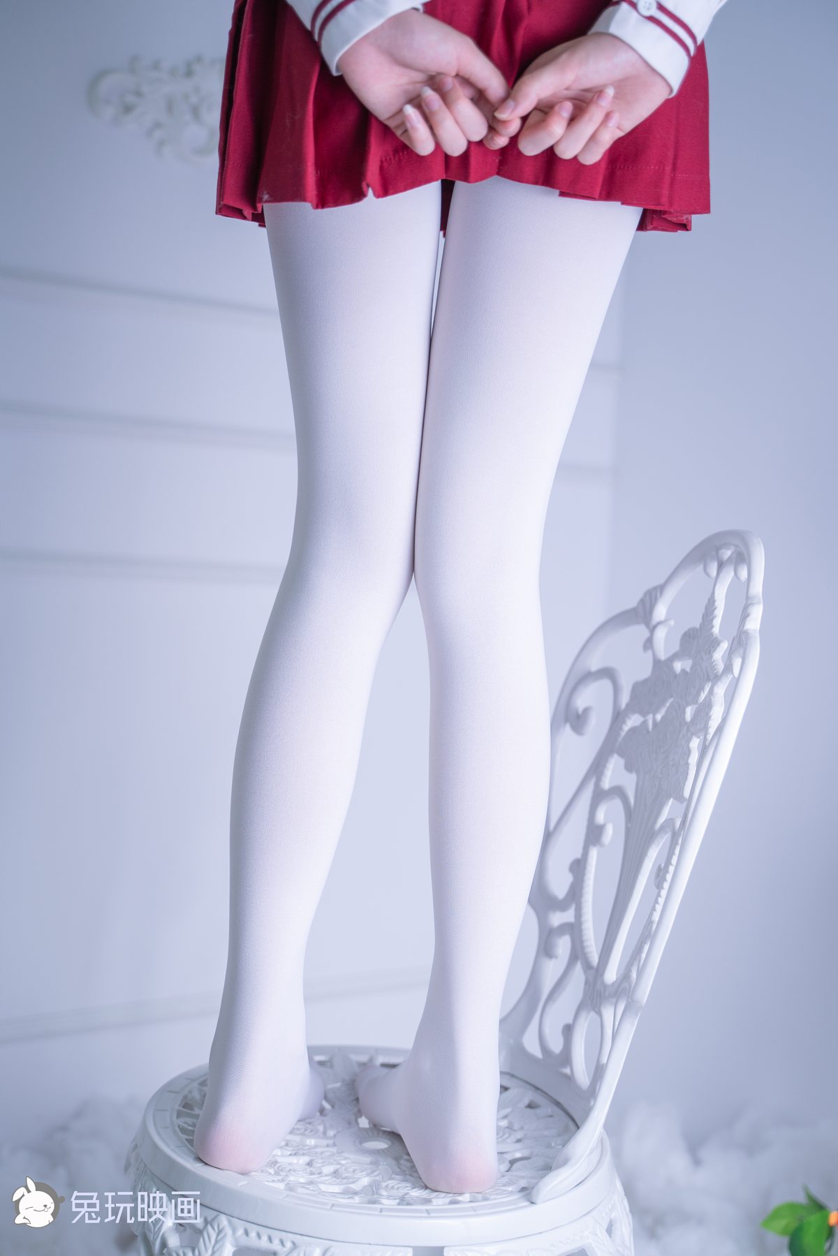 图片[13]-兔玩映画 C004 红裙与白丝 在线浏览 – 速更版-美库