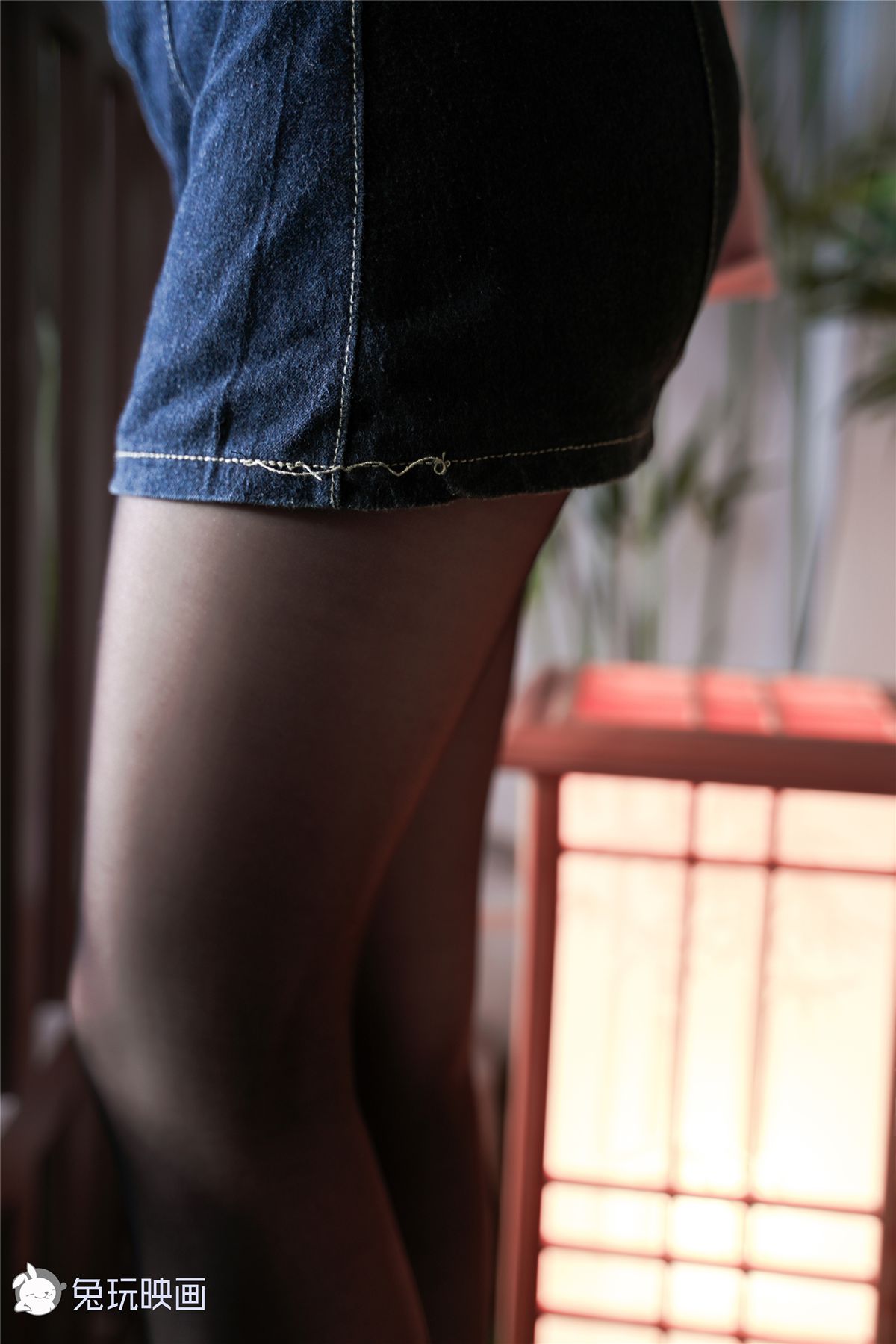 图片[34]-兔玩映画 C010 穿黑丝牛仔裙的少女 在线浏览 – 速更版-美库