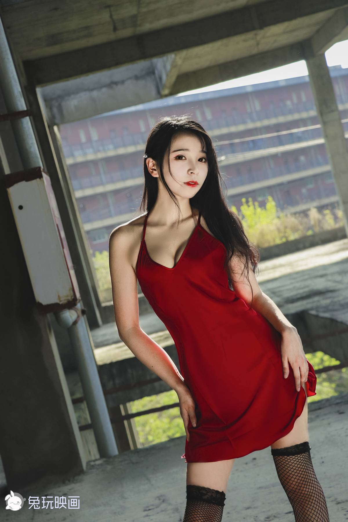 图片[30]-兔玩映画 C014 红色吊带裙 在线浏览 – 速更版-美库