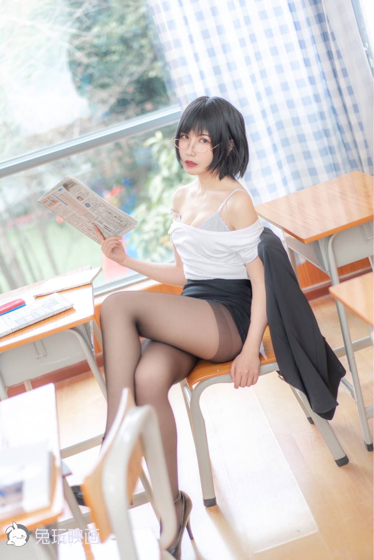 图片[32]-兔玩映画 C019 短发也可以很性感 在线浏览 – 速更版-美库