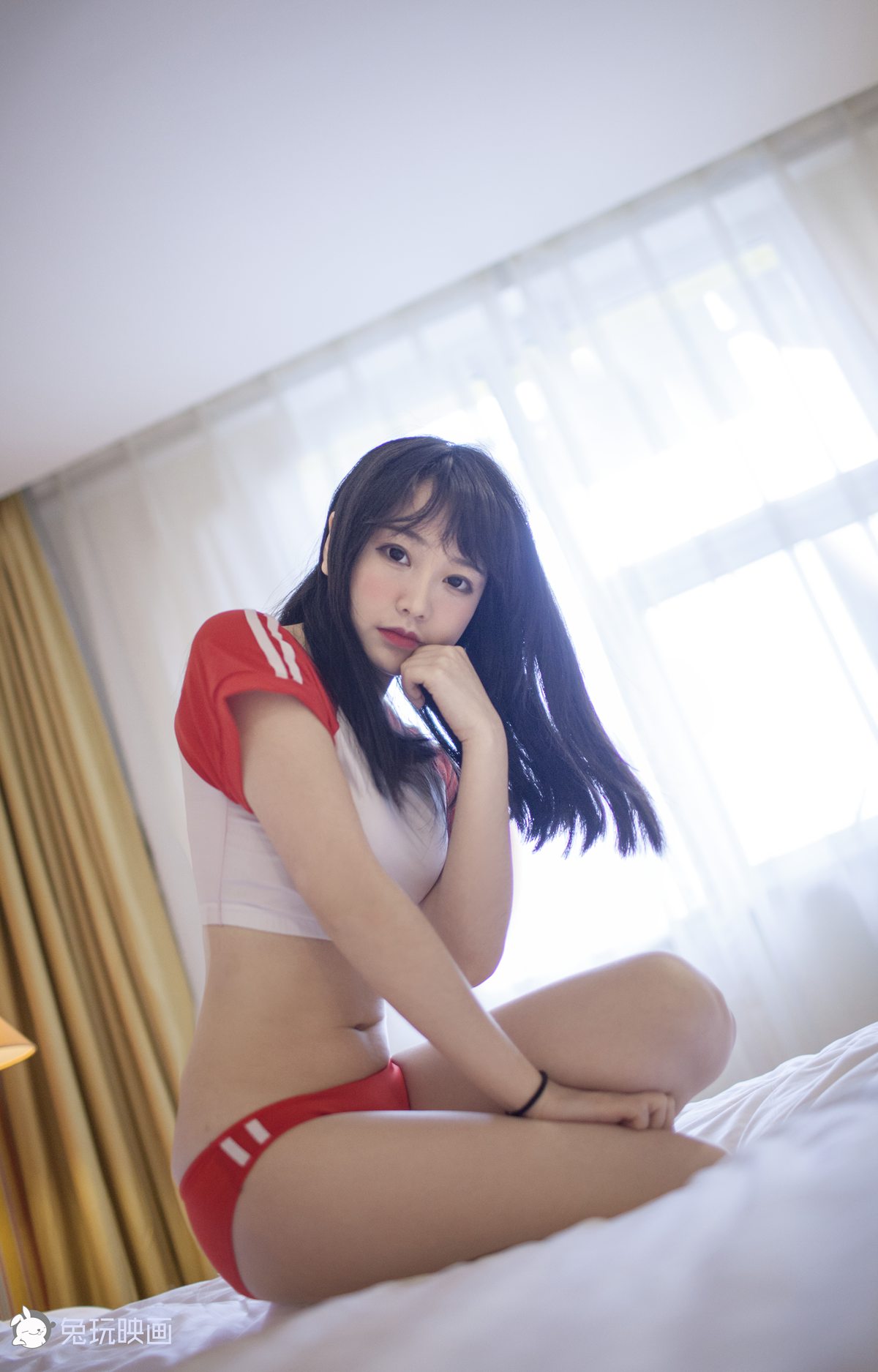 图片[19]-兔玩映画 C037 红色体操服 在线浏览 – 速更版-美库