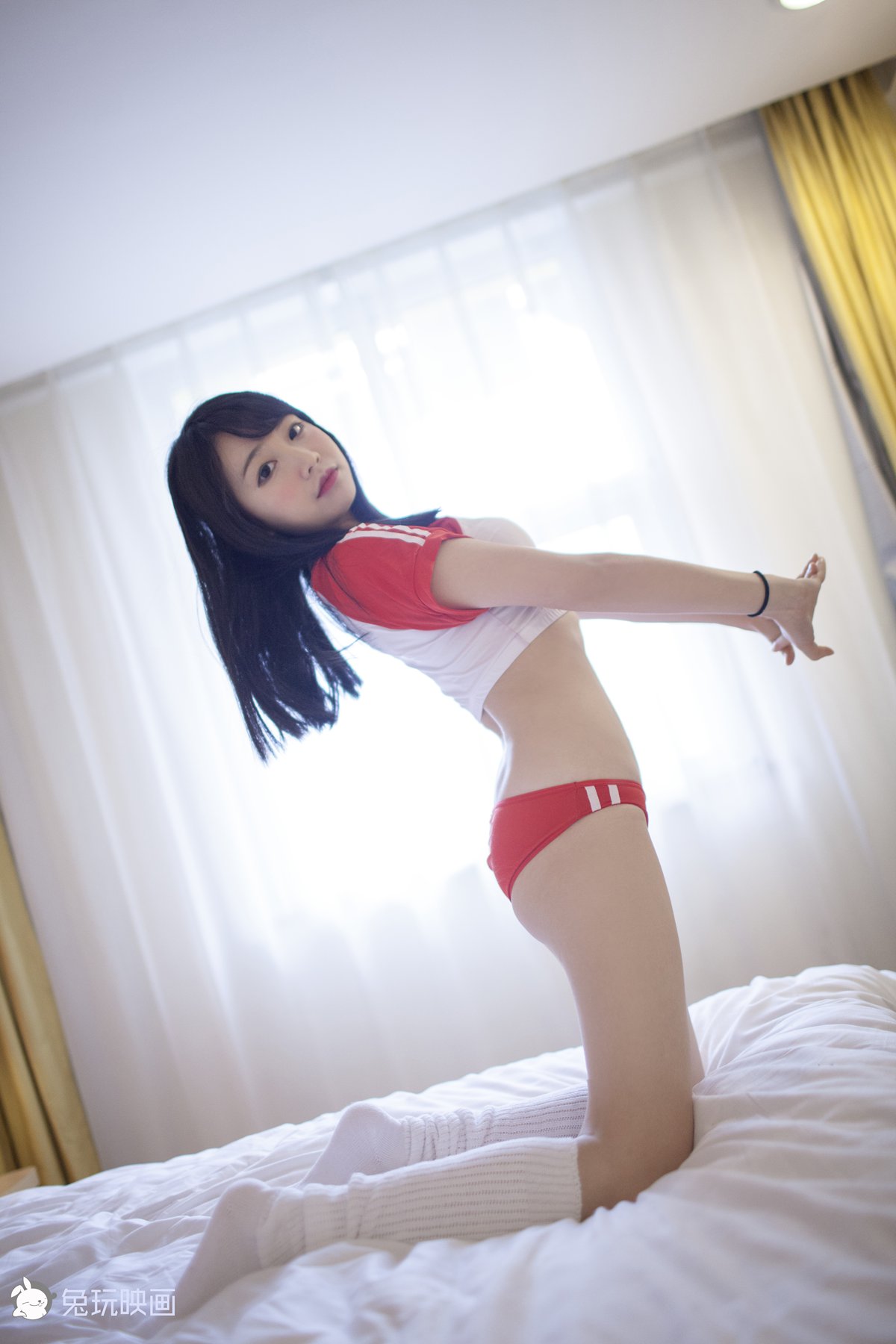 图片[21]-兔玩映画 C037 红色体操服 在线浏览 – 速更版-美库