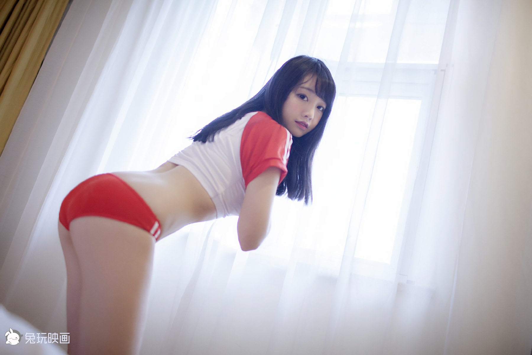 图片[36]-兔玩映画 C037 红色体操服 在线浏览 – 速更版-美库