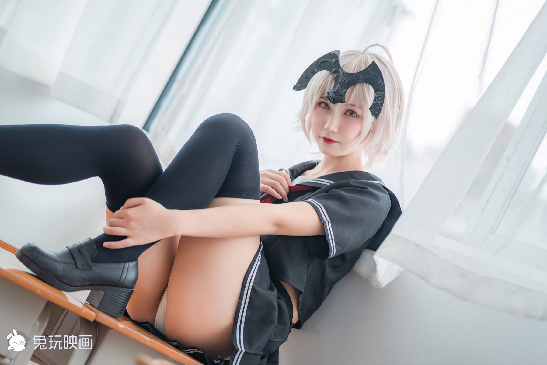 图片[11]-兔玩映画 C052 黑贞校服 在线浏览 – 速更版-美库