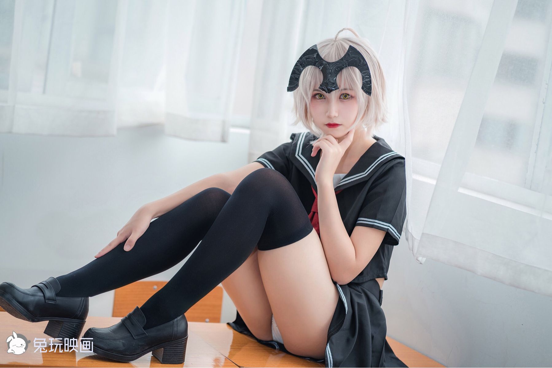 图片[13]-兔玩映画 C052 黑贞校服 在线浏览 – 速更版-美库