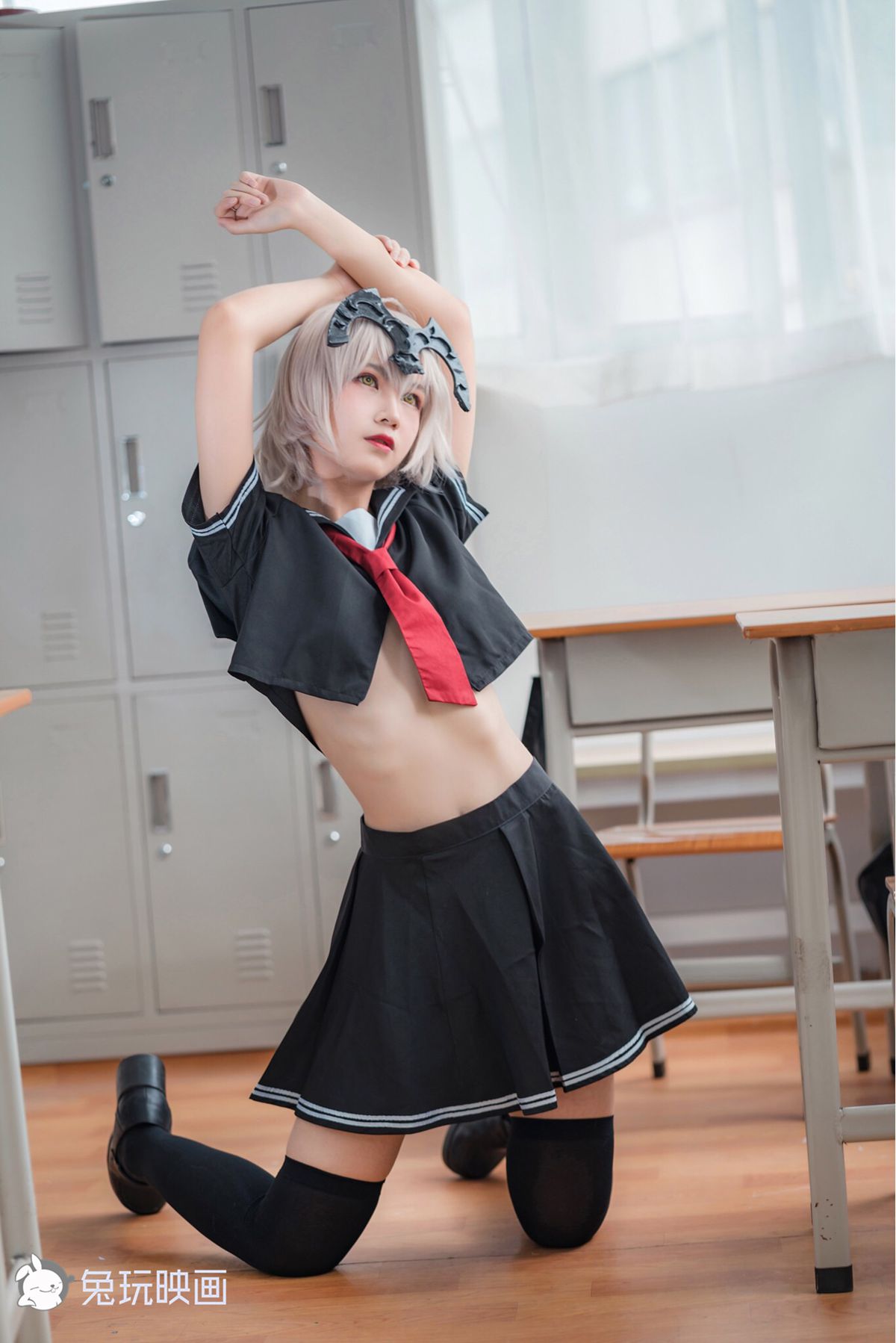 图片[15]-兔玩映画 C052 黑贞校服 在线浏览 – 速更版-美库