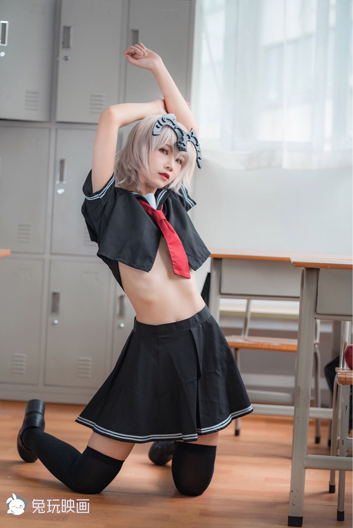 图片[16]-兔玩映画 C052 黑贞校服 在线浏览 – 速更版-美库