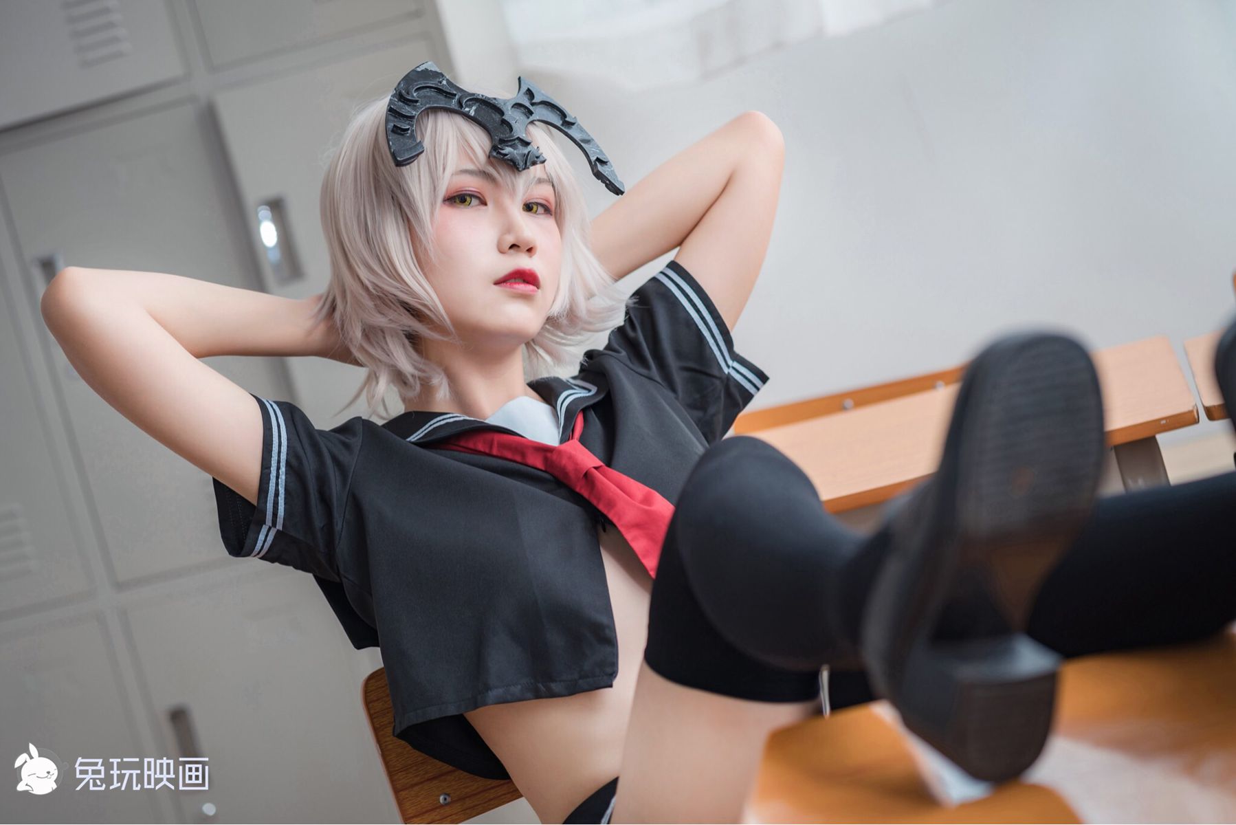 图片[21]-兔玩映画 C052 黑贞校服 在线浏览 – 速更版-美库