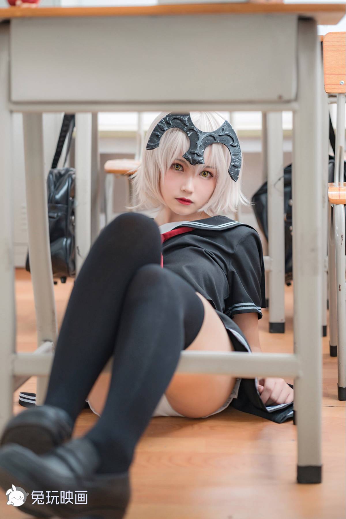 图片[23]-兔玩映画 C052 黑贞校服 在线浏览 – 速更版-美库