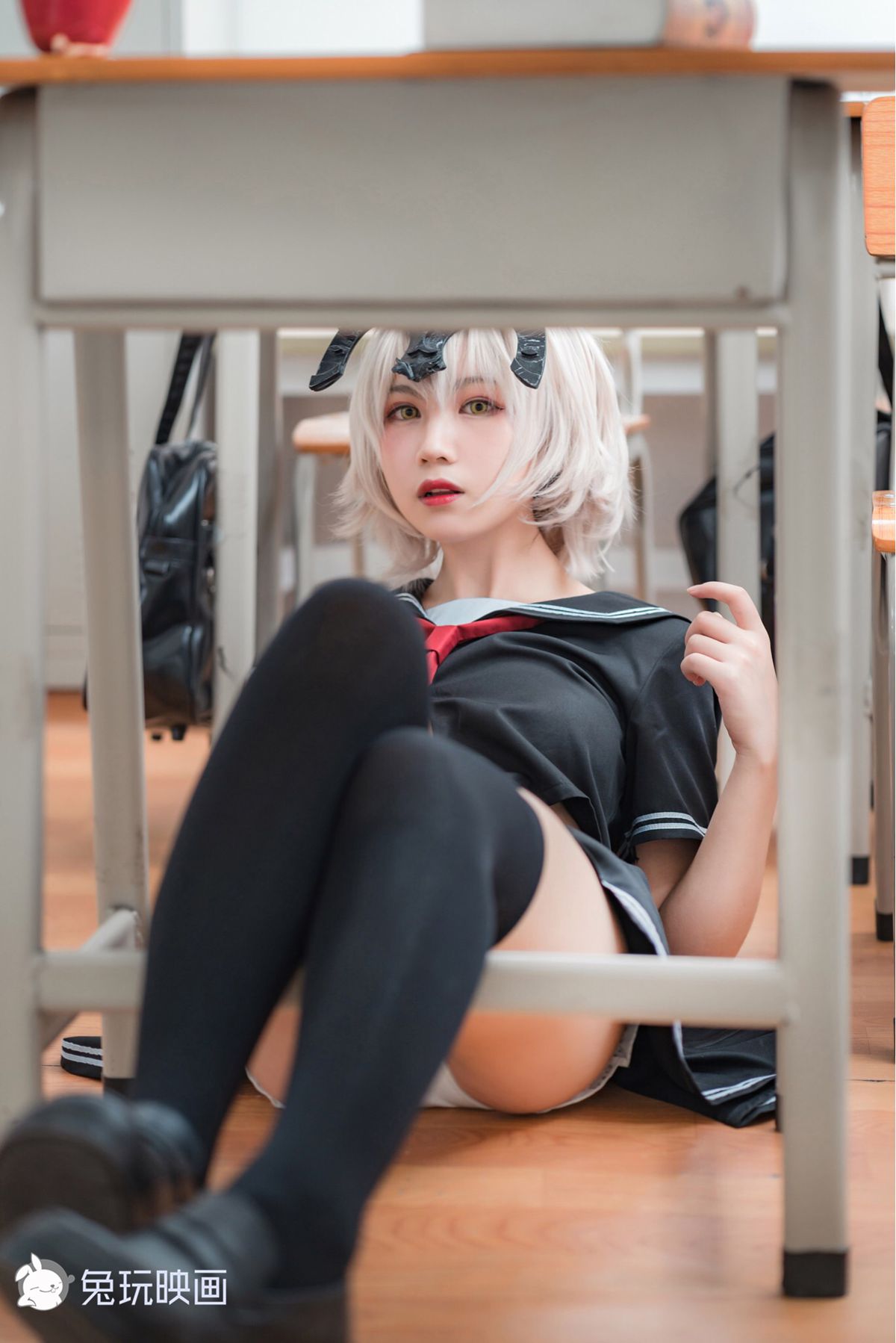 图片[24]-兔玩映画 C052 黑贞校服 在线浏览 – 速更版-美库