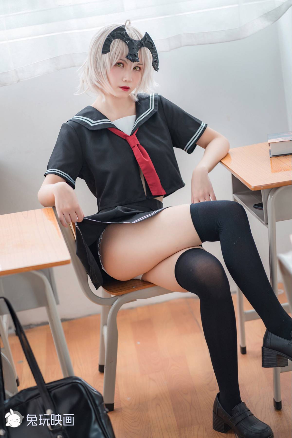 图片[25]-兔玩映画 C052 黑贞校服 在线浏览 – 速更版-美库