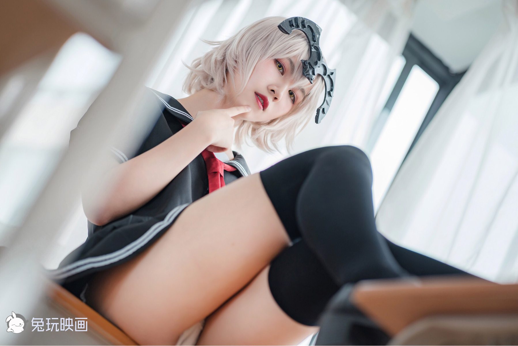 图片[28]-兔玩映画 C052 黑贞校服 在线浏览 – 速更版-美库