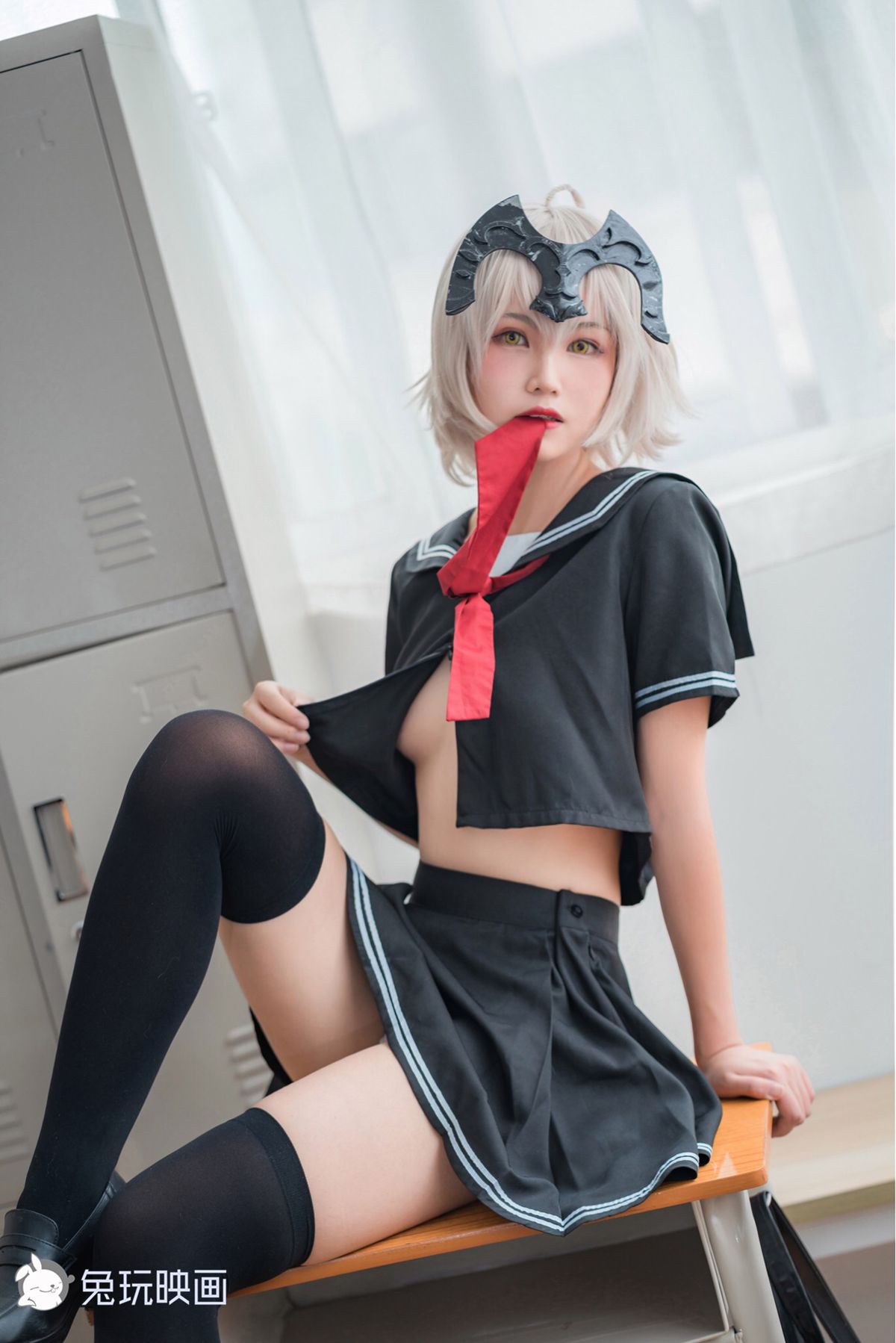 图片[31]-兔玩映画 C052 黑贞校服 在线浏览 – 速更版-美库