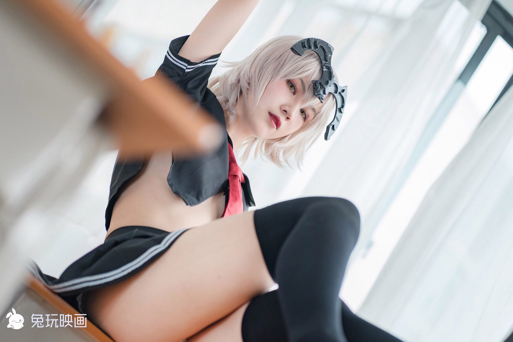 图片[33]-兔玩映画 C052 黑贞校服 在线浏览 – 速更版-美库