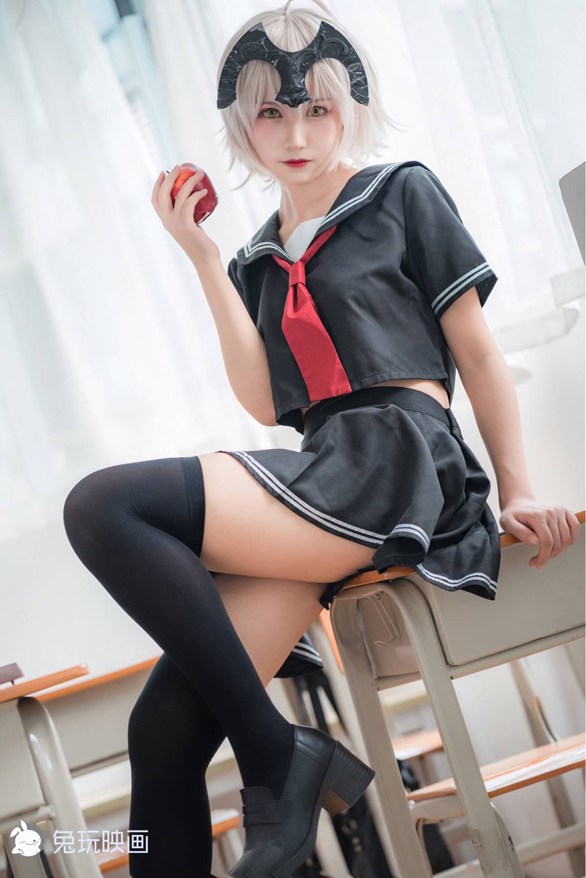 图片[35]-兔玩映画 C052 黑贞校服 在线浏览 – 速更版-美库