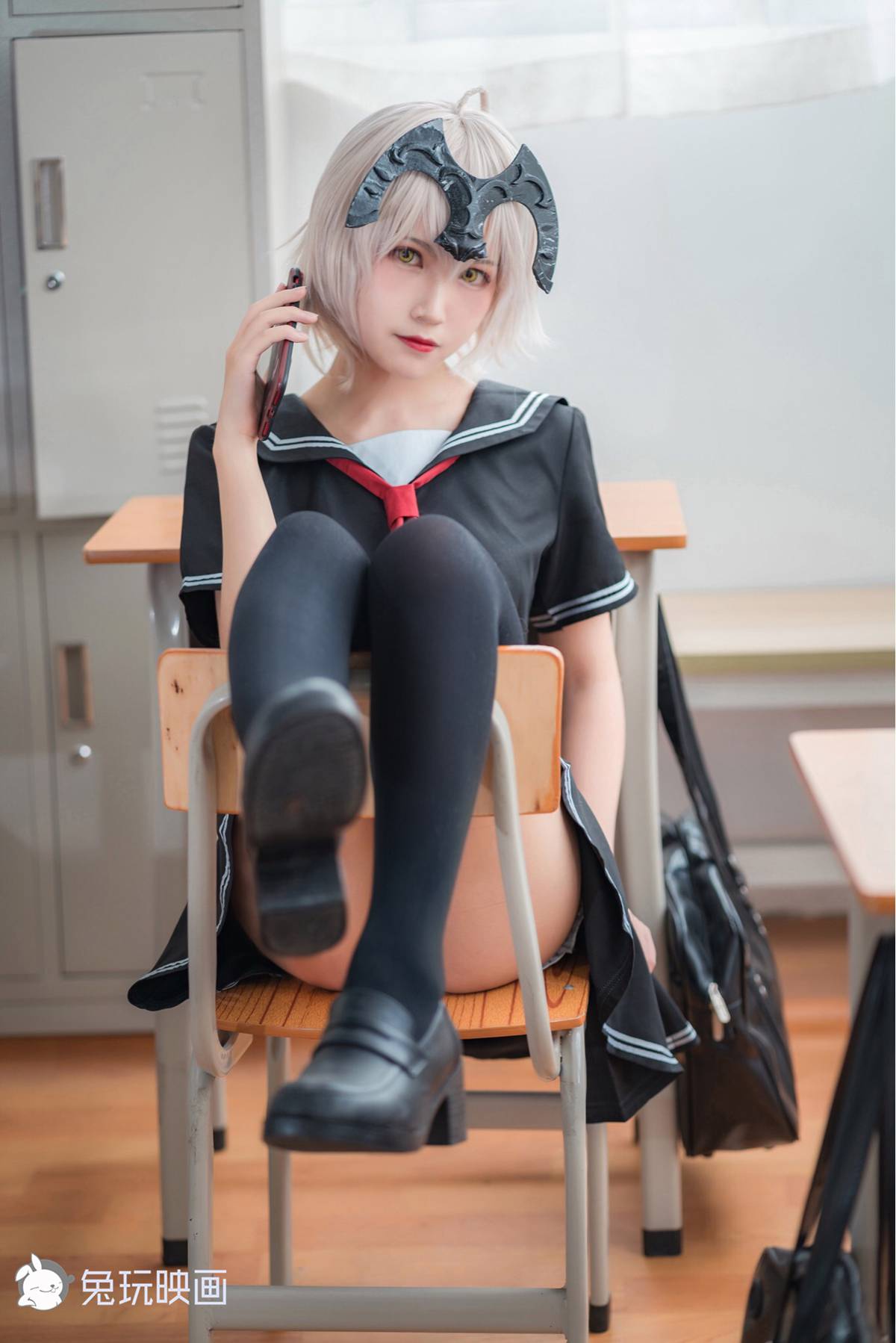 图片[40]-兔玩映画 C052 黑贞校服 在线浏览 – 速更版-美库