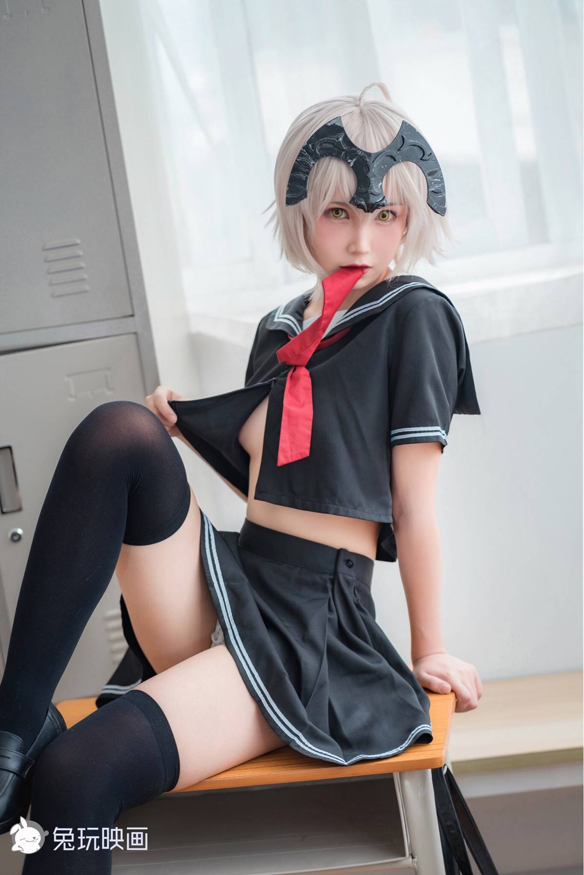 图片[42]-兔玩映画 C052 黑贞校服 在线浏览 – 速更版-美库