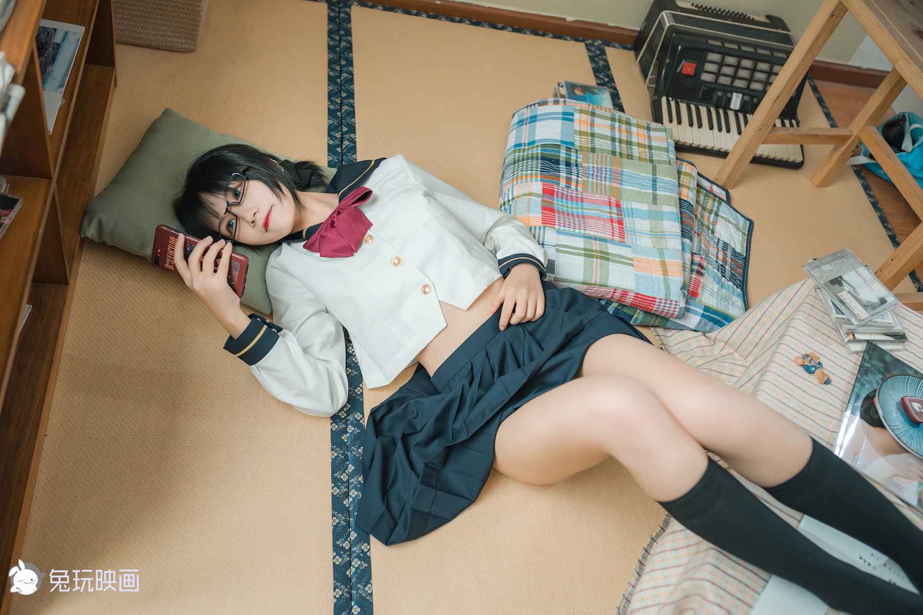 图片[11]-兔玩映画 C070 慵懒的JK 在线浏览 – 速更版-美库