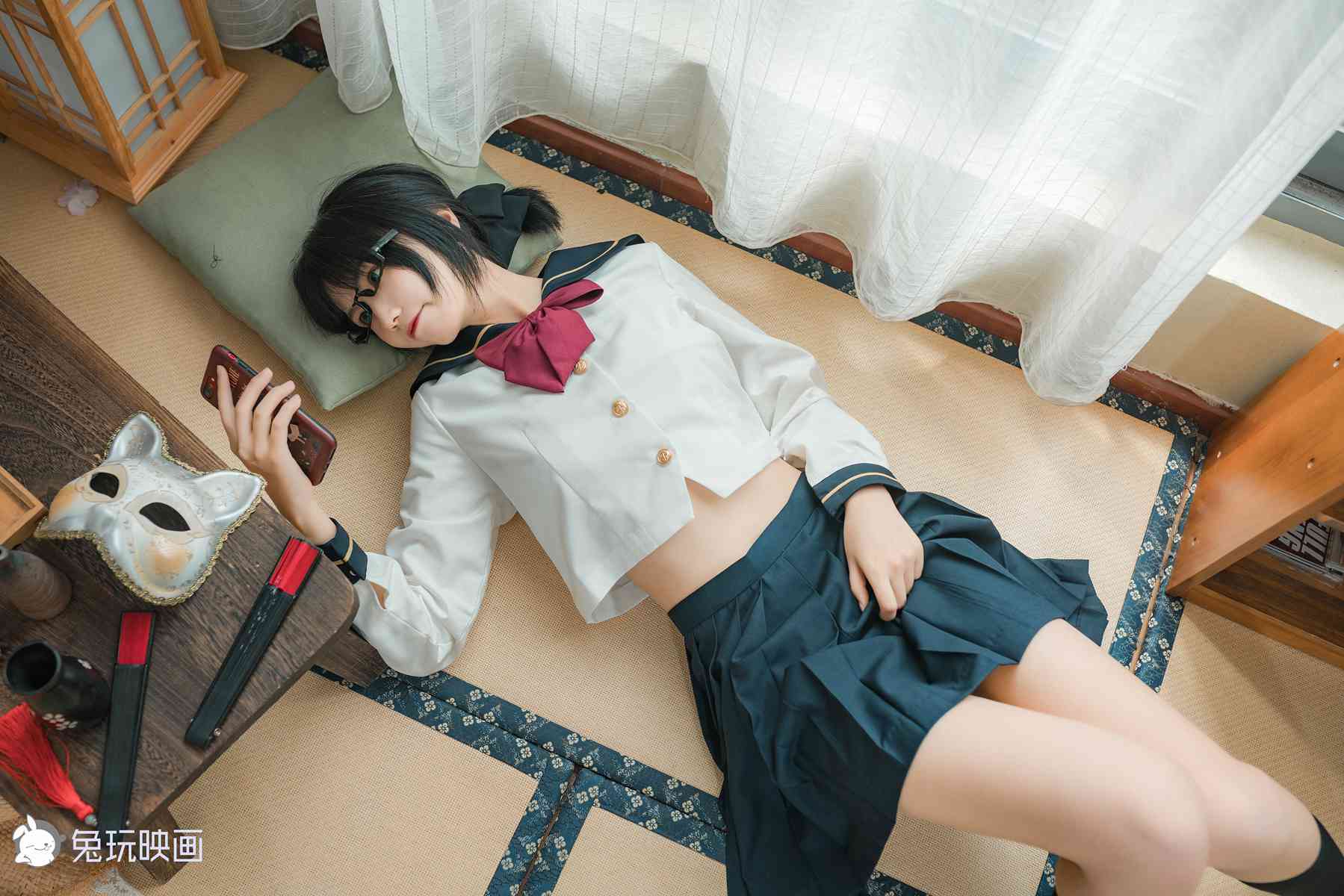 图片[13]-兔玩映画 C070 慵懒的JK 在线浏览 – 速更版-美库