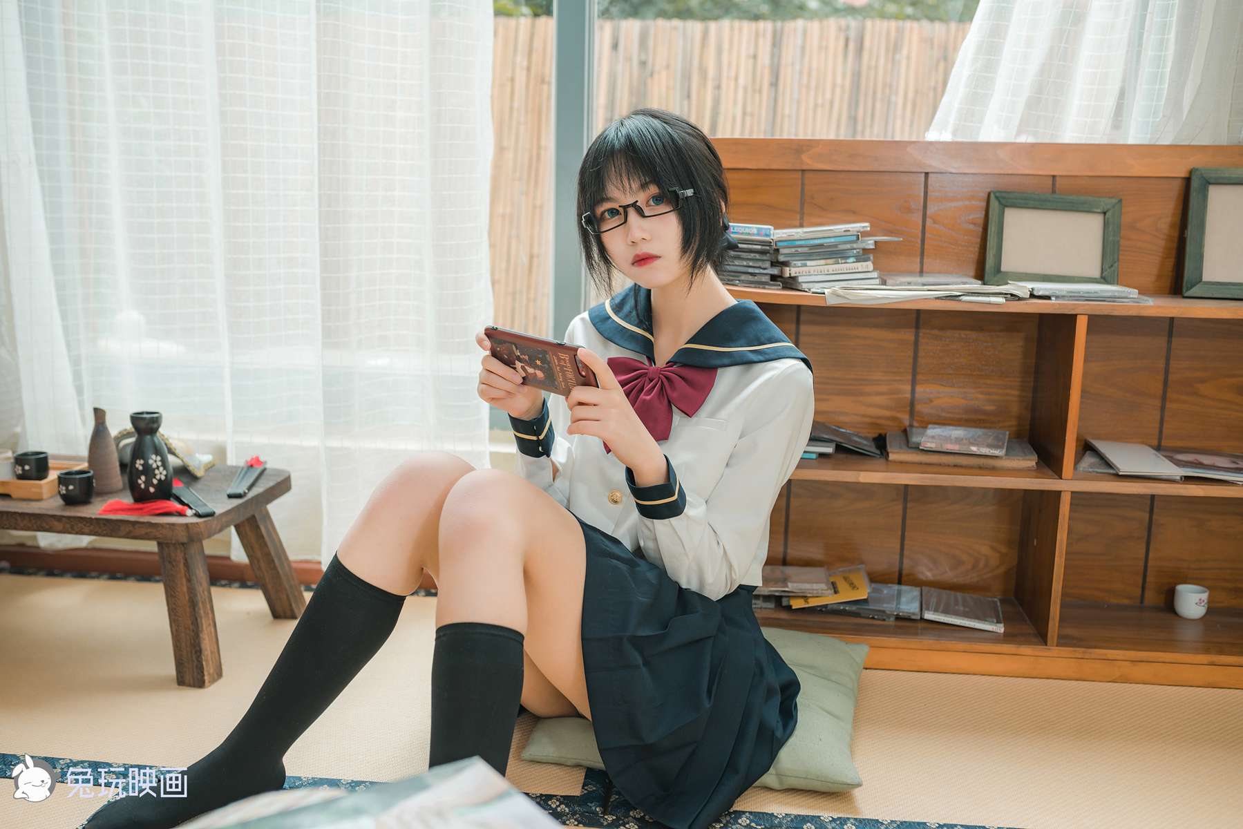 图片[18]-兔玩映画 C070 慵懒的JK 在线浏览 – 速更版-美库