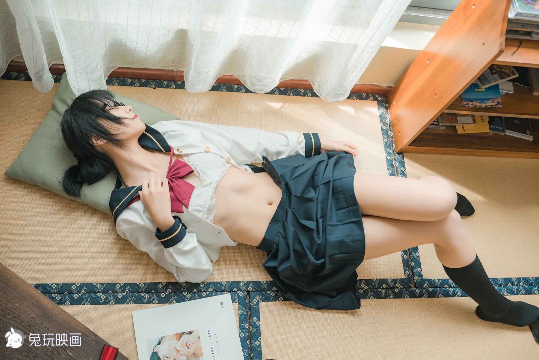 图片[22]-兔玩映画 C070 慵懒的JK 在线浏览 – 速更版-美库