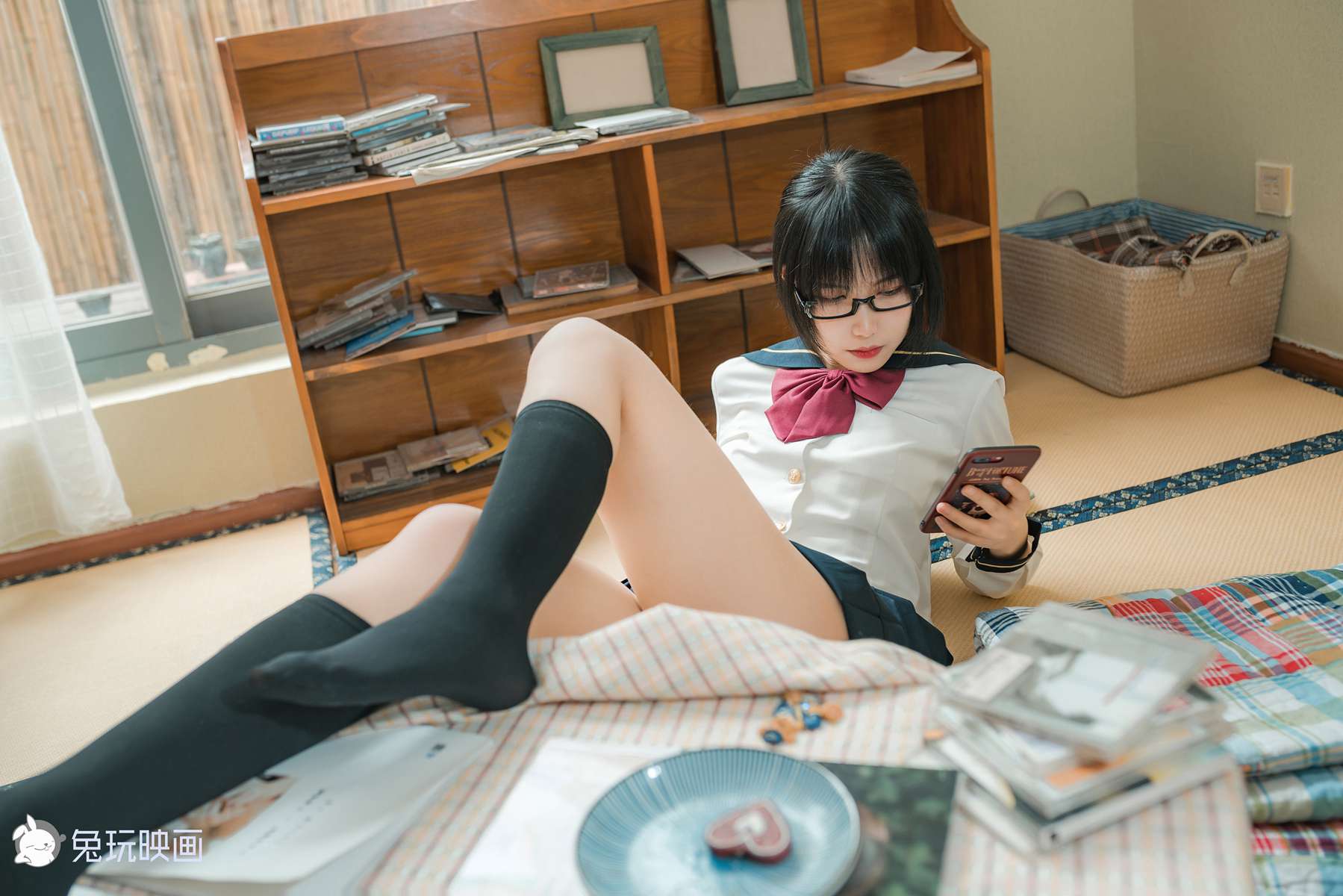 图片[27]-兔玩映画 C070 慵懒的JK 在线浏览 – 速更版-美库