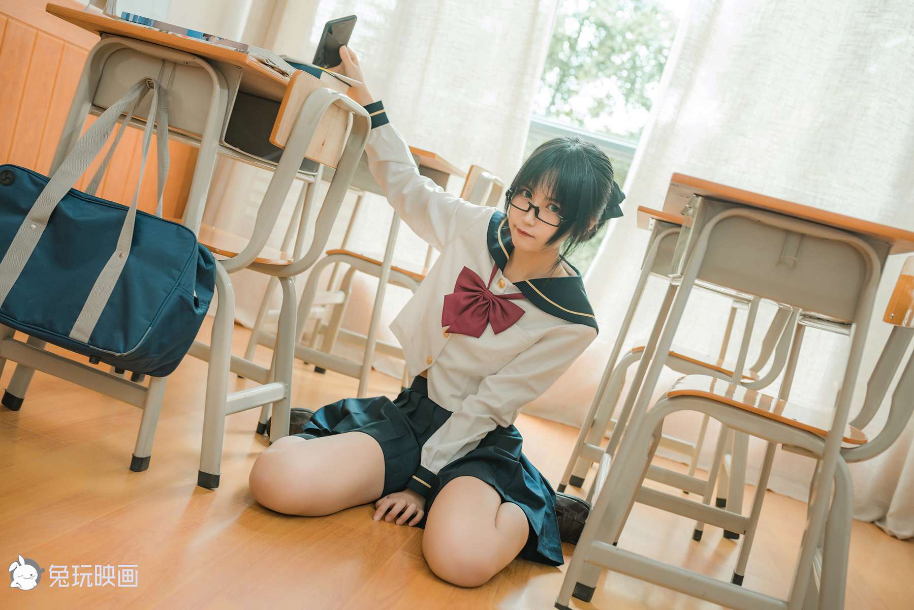 图片[37]-兔玩映画 C070 慵懒的JK 在线浏览 – 速更版-美库